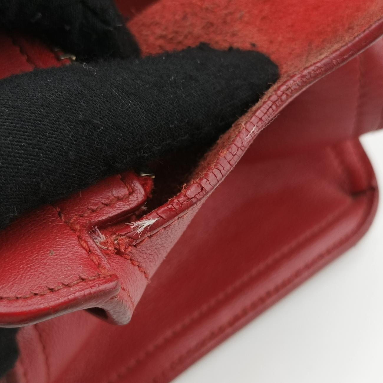 Baby Cabas Red Leather 400914 GNR400914.0915ベイビーカバス レッド レザー 400914 GNR400914.0915