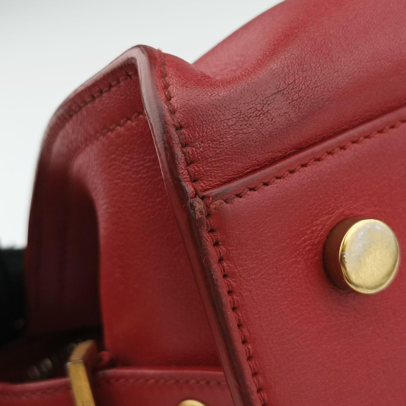 Baby Cabas Red Leather 400914 GNR400914.0915ベイビーカバス レッド レザー 400914 GNR400914.0915