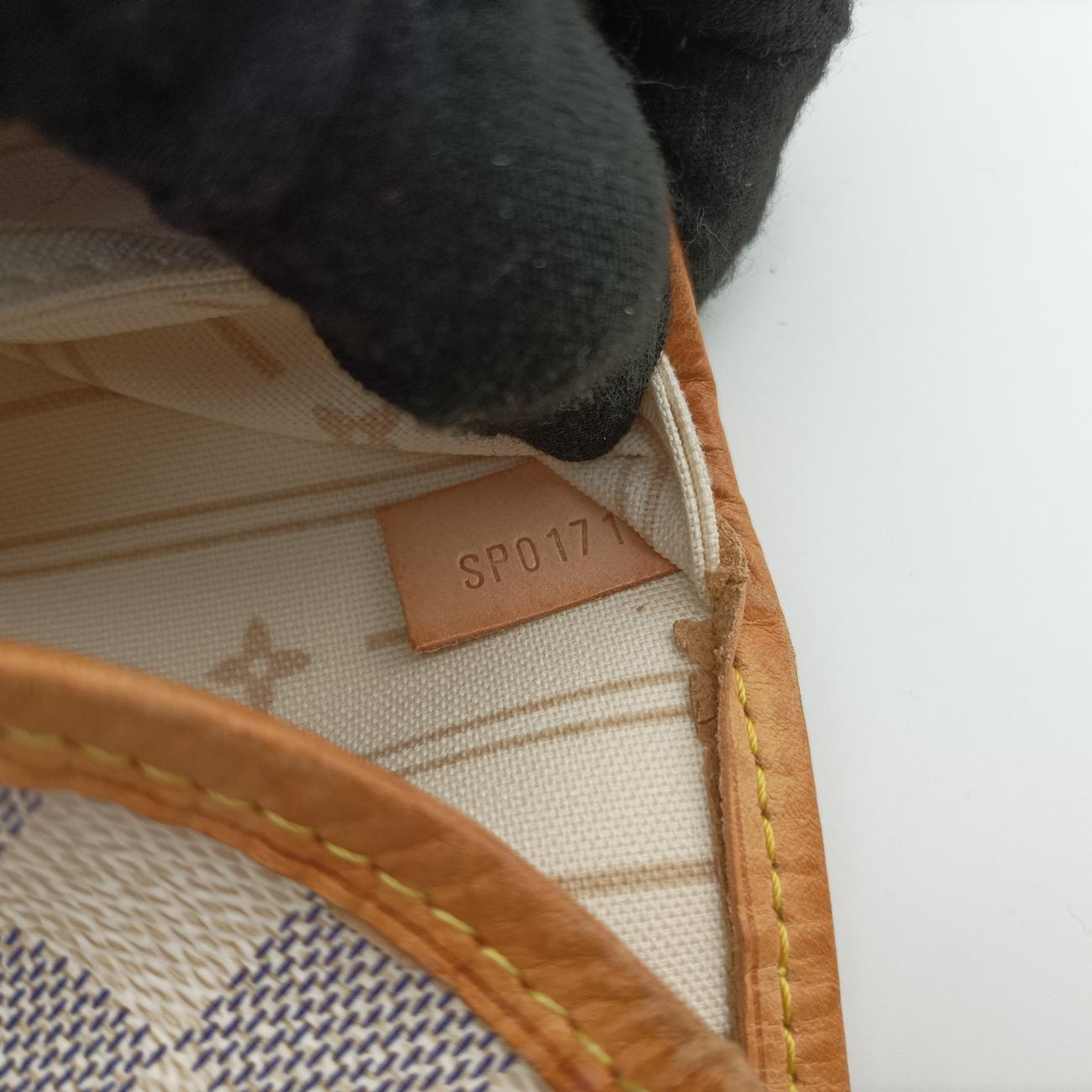 Neverfull MM Azur Damier Canvas N51107 SP0171ネヴァーフルMM アズール ダミエキャンバス N51107 SP0171