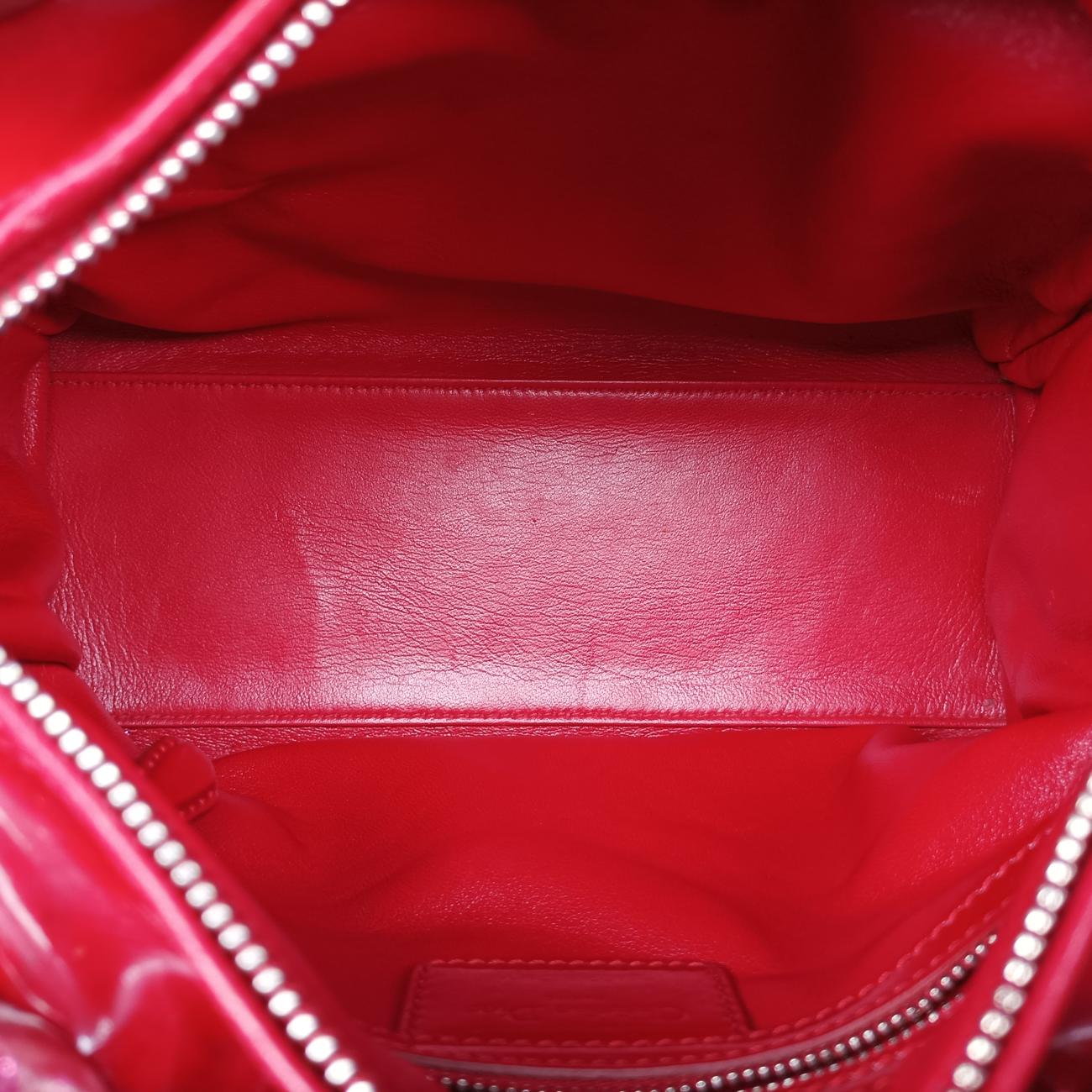 Lady Dior Heart Crystal Cannage Fringe Red×Multicolour Tweed×Enamel 11-MA-1102レディ ディオール ハート クリスタル カナージュ フリンジ レッド×マルチカラー ツイード×エナメル 11-MA-1102