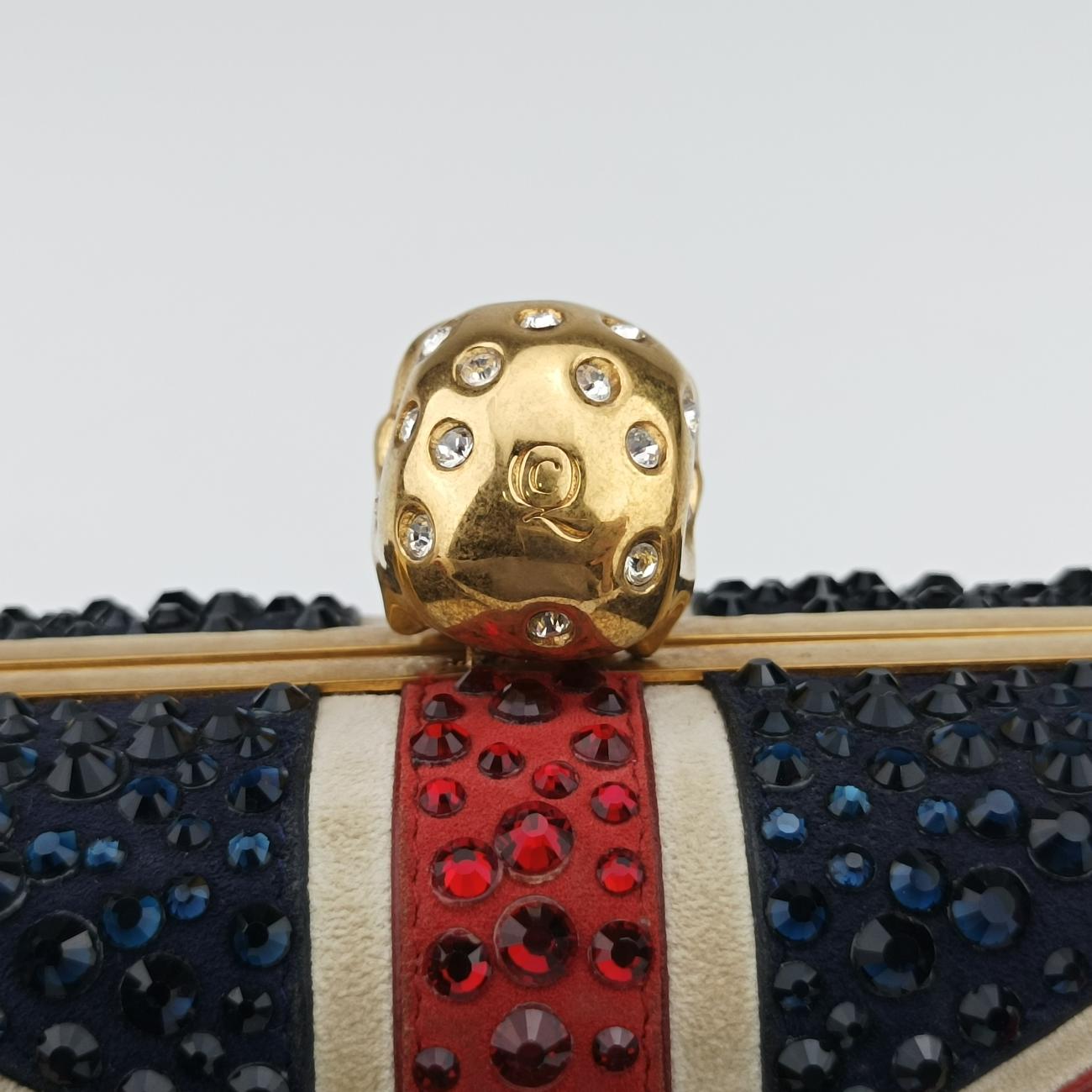 Britannia Skull Box Union Jack Navy x White x Red suede 208024 000926ブリタニア スカルボックス ユニオンジャック ネイビー×ホワイト×レッド スエード 208024 000926