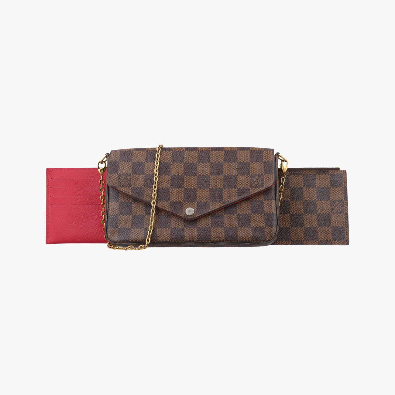Pochette FéLICIE Brown Monogram Canvas M61276 MI4106ポシェット フェリシー モノグラム/ブラウン系 モノグラムキャンバス M61276 MI4106