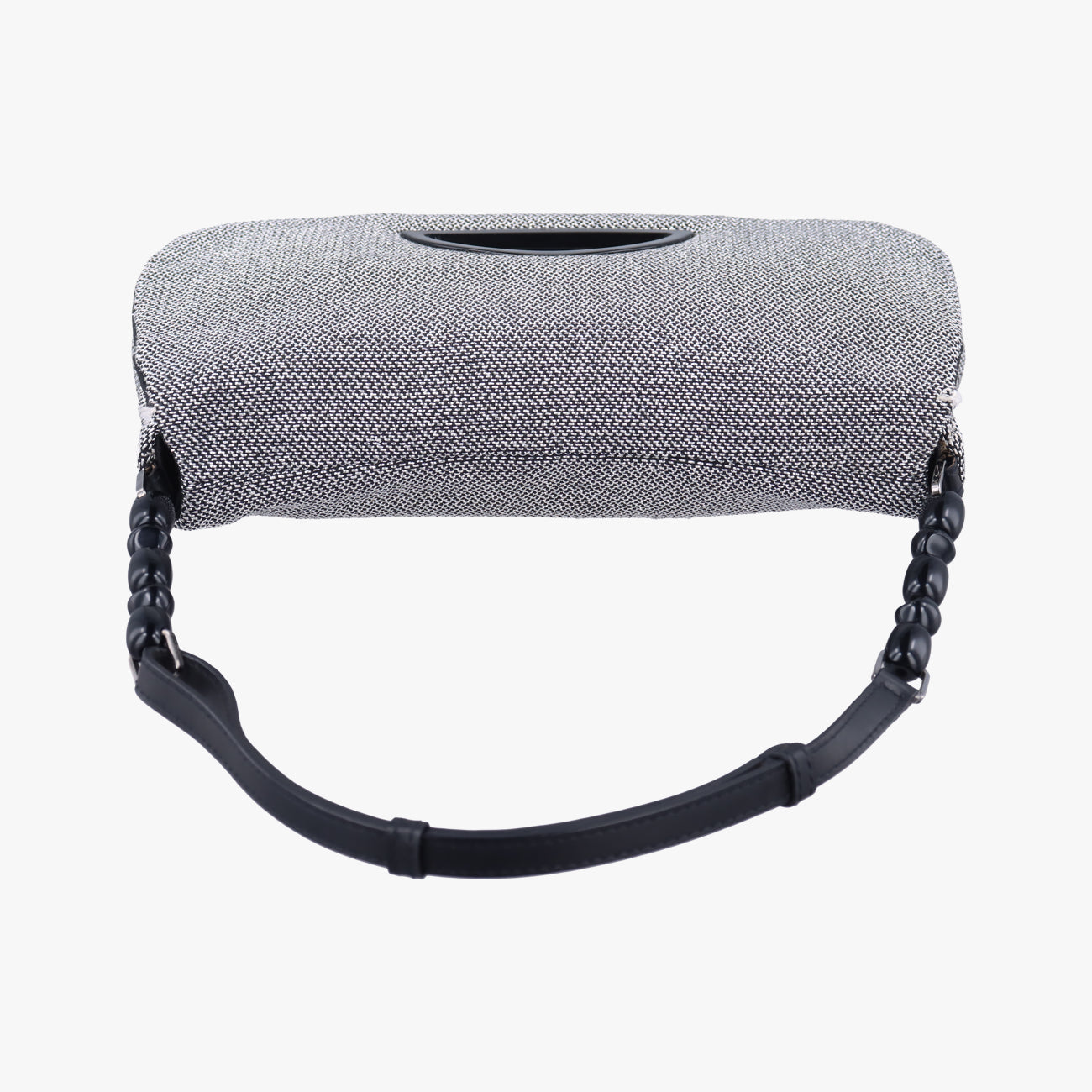 Malice pearl Grey×Black Jacquard × Leather MA-0999マリスパール グレー×ブラック ジャガード x レザー MA-0999