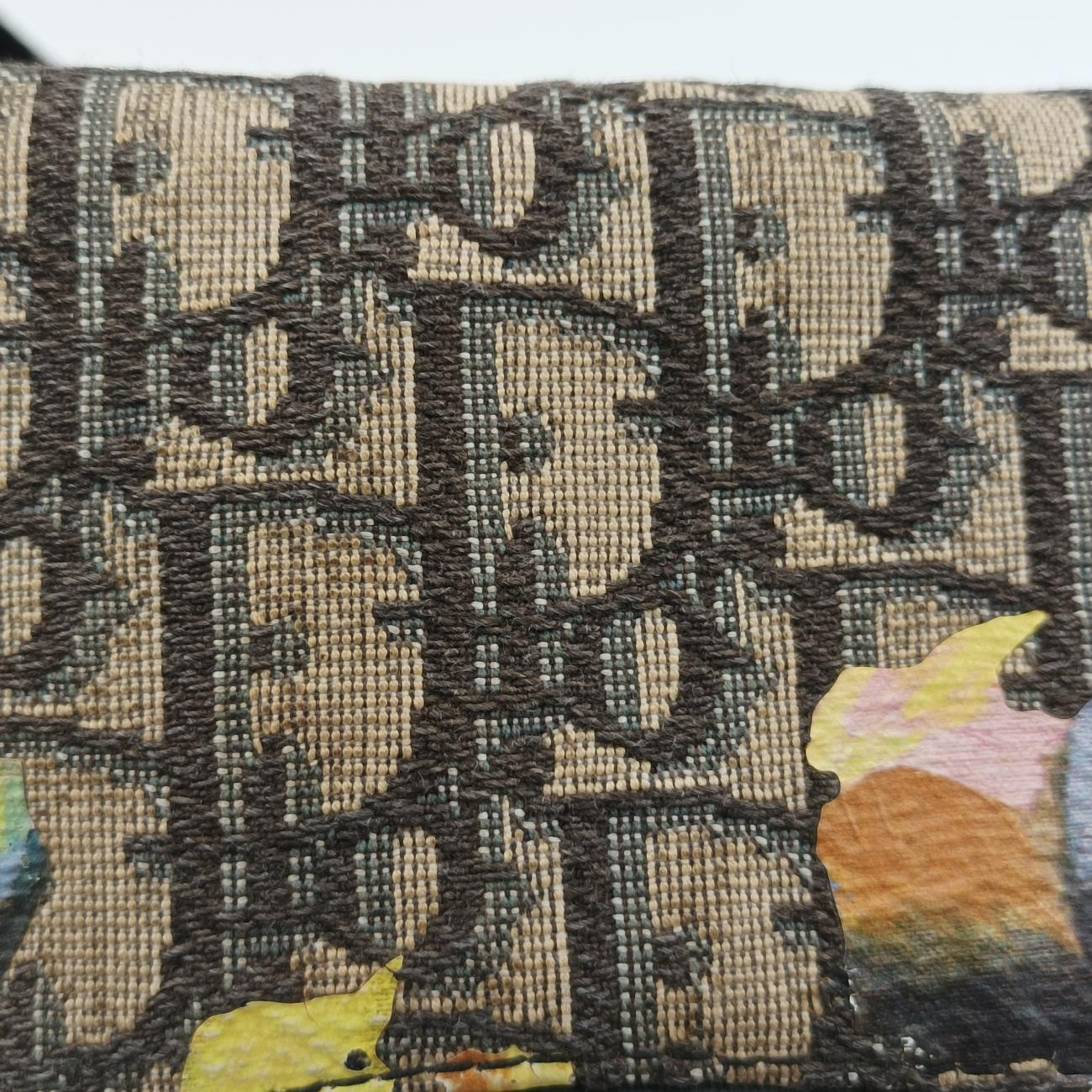 Saddle Navy×Multicolour Canvas x Leather 19-BO-0199サドル ネイビー×マルチカラー キャンバス×レザー 19-BO-0199