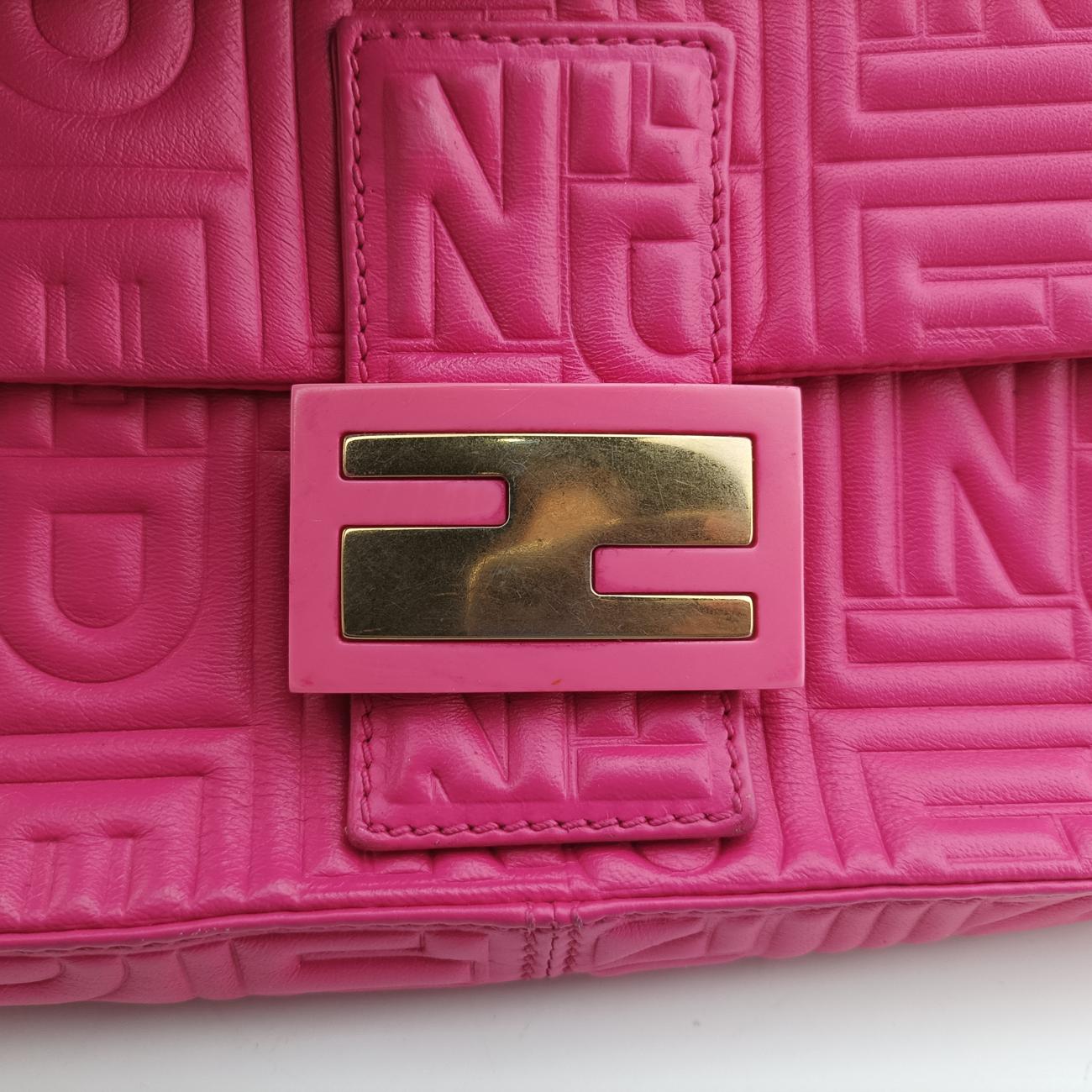 BAGUETTE Pink Series Leather 8BR600 2373-8BR600-YME-089マンマバケット ピンク系 レザー 8BR600 2373-8BR600-YME-089