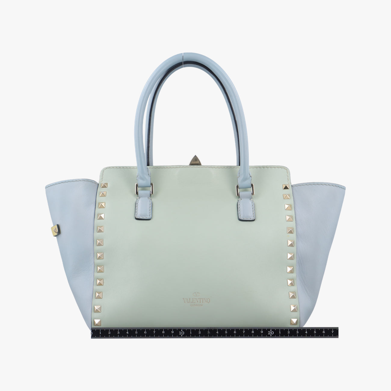 Rockstud Pink×Blue×Yellow Leather BG1540VDN3ロックスタッズ ピンク×ブルー×イエロー レザー BG1540VDN3