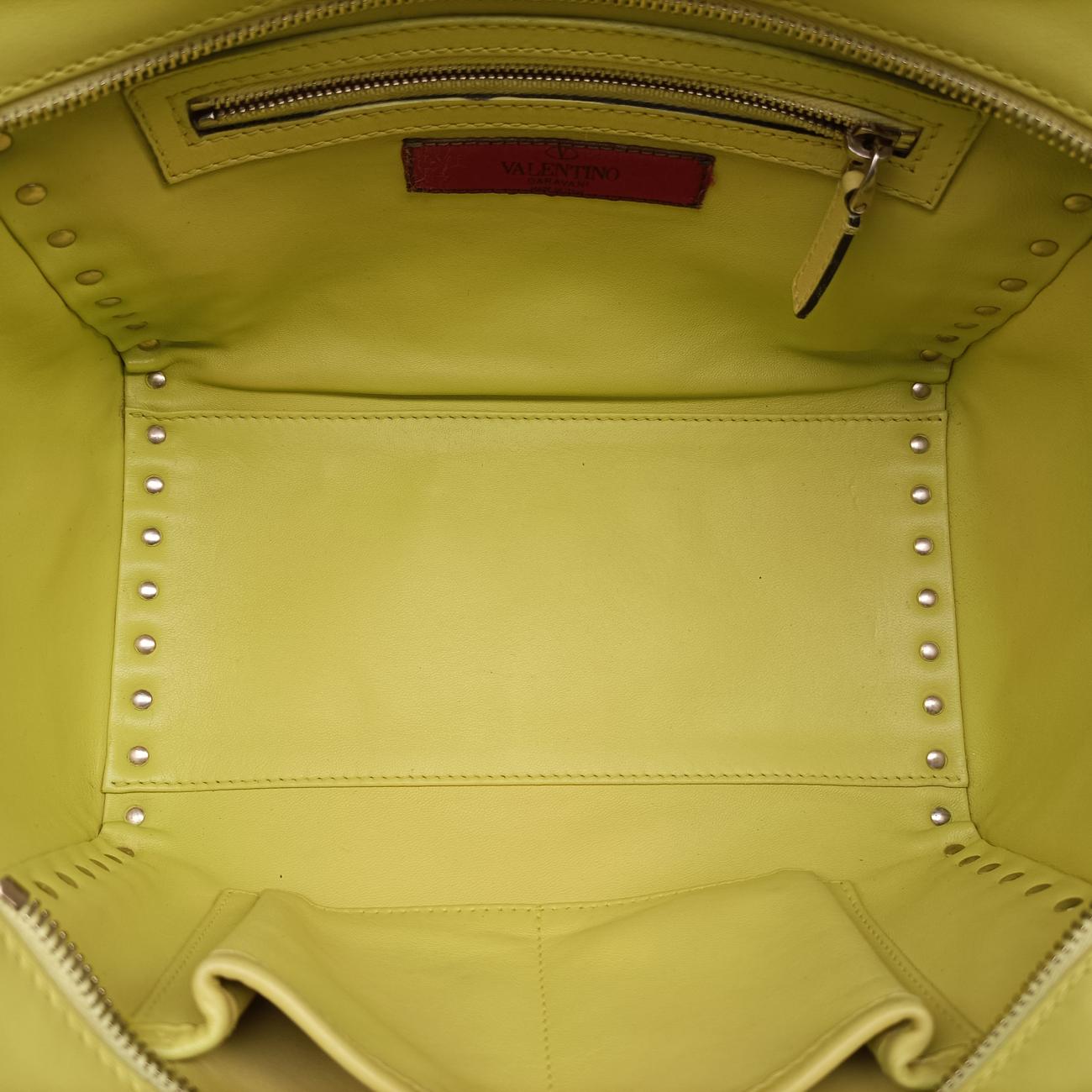 Rockstud Pink×Blue×Yellow Leather BG1540VDN3ロックスタッズ ピンク×ブルー×イエロー レザー BG1540VDN3