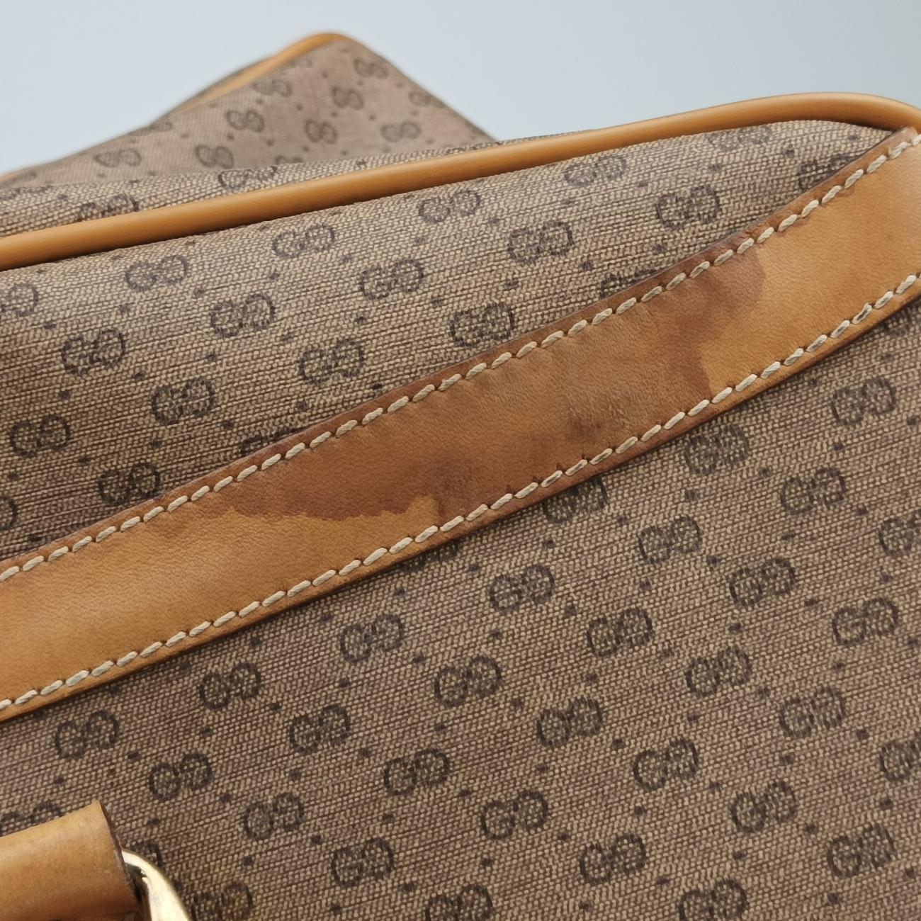 GG Micro Beige x Red x Green PVC coated canvas 12.9 GGマイクロ ベージュ×レッド×グリーン PVCコーティングキャンバス 12.9