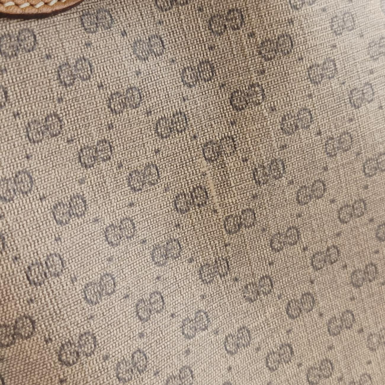 GG Micro Beige x Red x Green PVC coated canvas 12.9 GGマイクロ ベージュ×レッド×グリーン PVCコーティングキャンバス 12.9