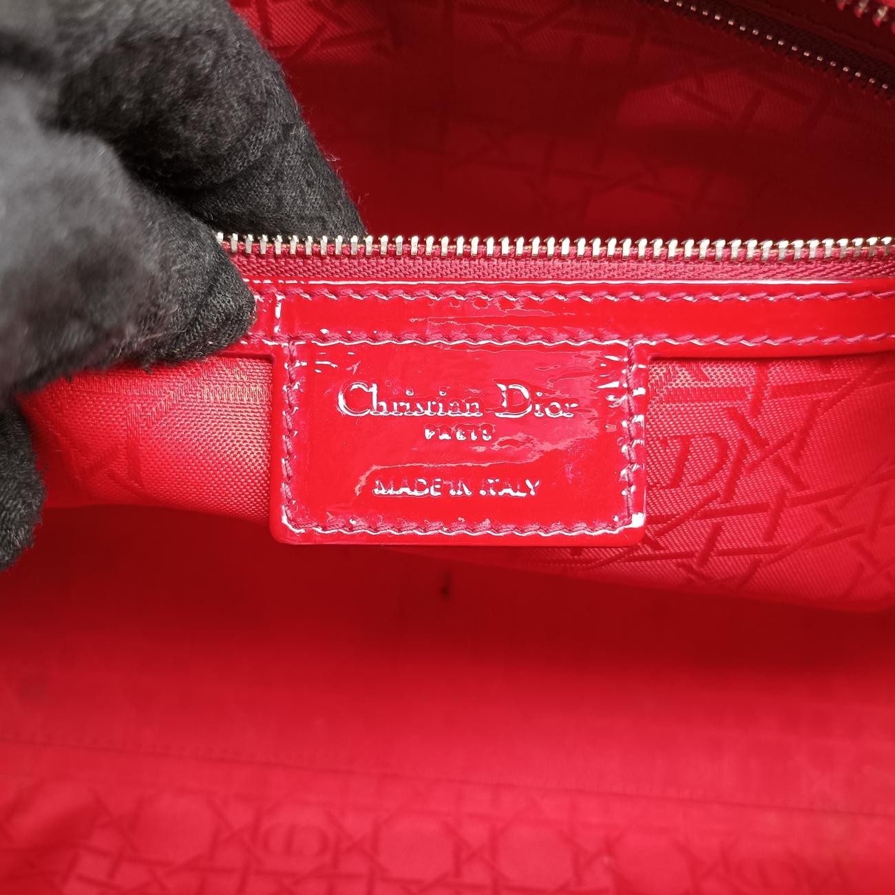 Lady Dior Red Patent 13-BO-1102レディディオール レッド パテント 13-BO-1102