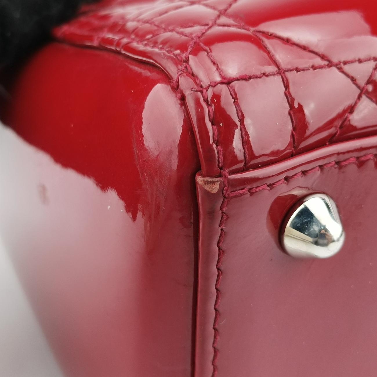 Lady Dior Red Patent 13-BO-1102レディディオール レッド パテント 13-BO-1102