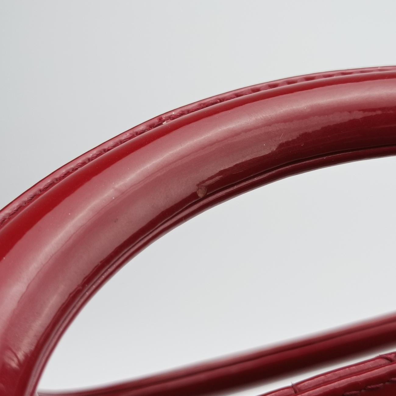 Lady Dior Red Patent 13-BO-1102レディディオール レッド パテント 13-BO-1102