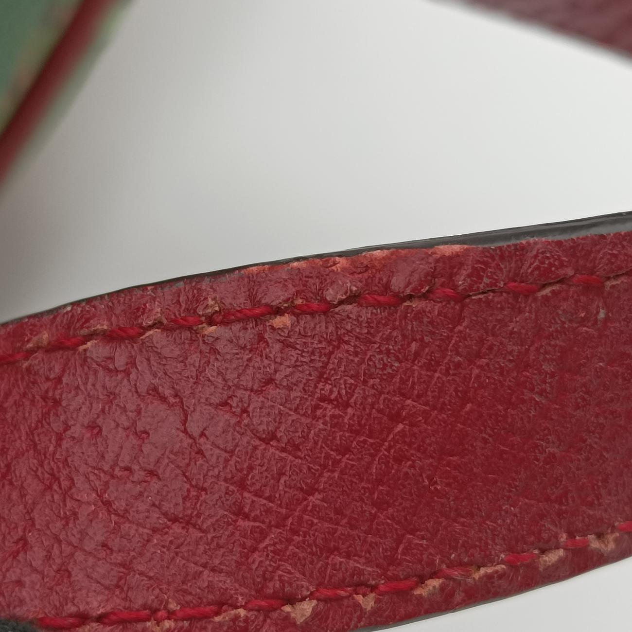 GG Supreme Tian Beige x red x multicolor PVC coated canvas 427042 B020089736GGスプリームティアン ベージュ×レッド×マルチカラー PVCコーティングキャンバス 427042 B020089736