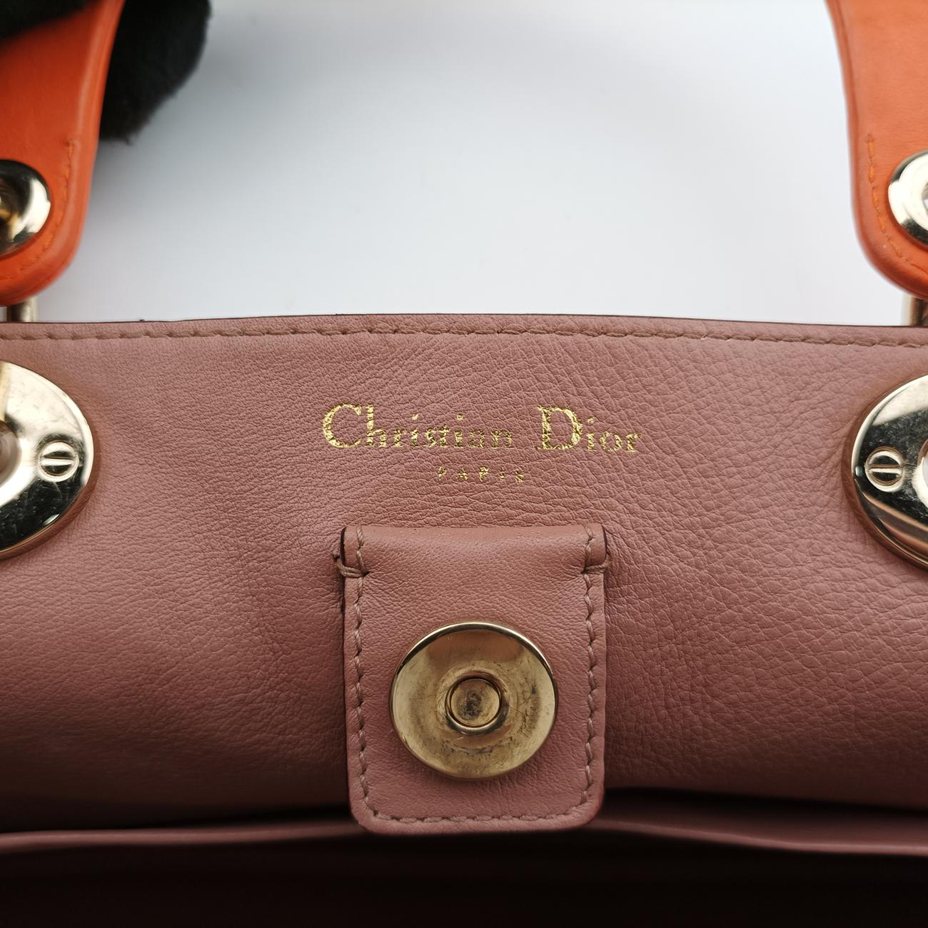 Diorissimo Orange Leather 09-MA-0172ディオリッシモ オレンジ レザー 09-MA-0172