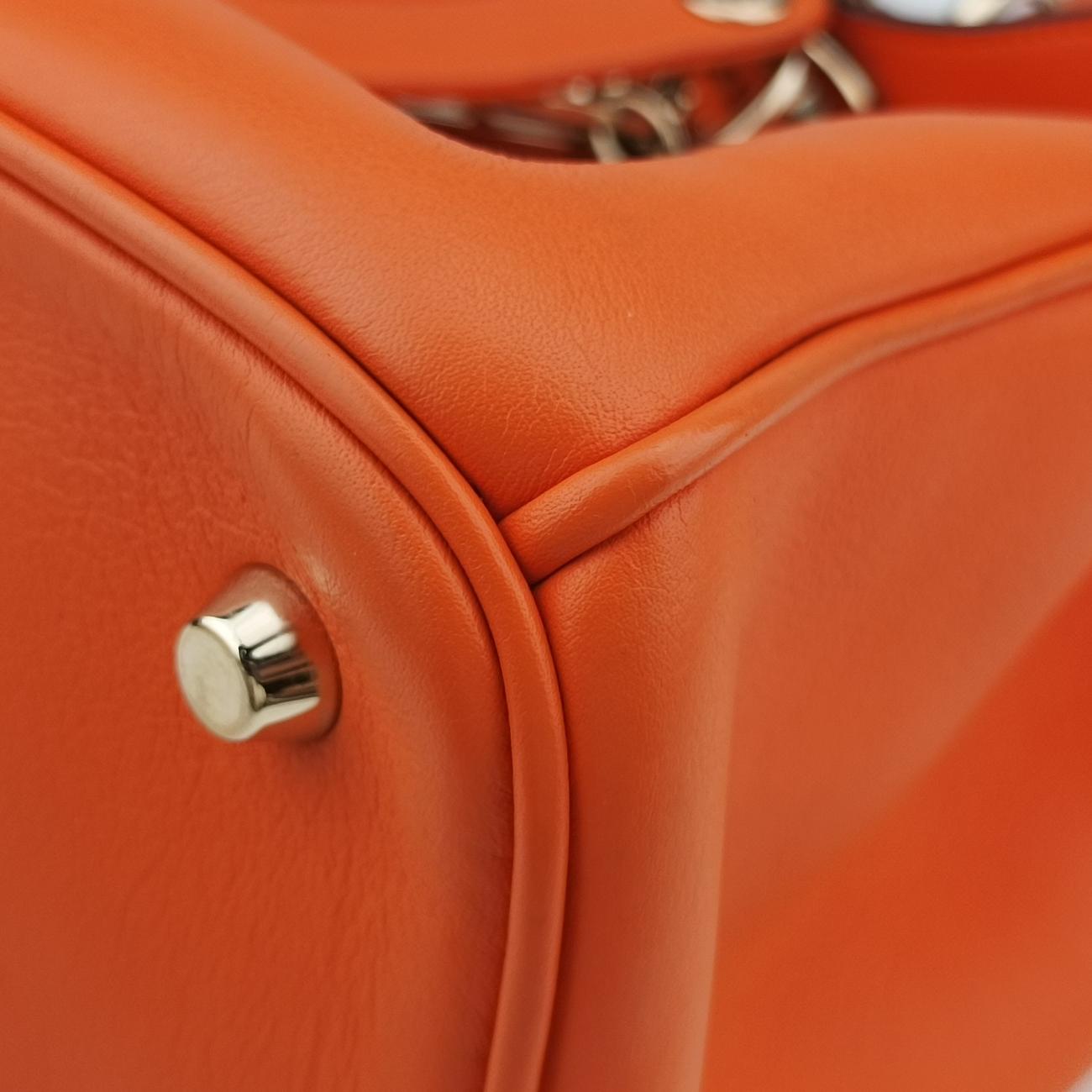 Diorissimo Orange Leather 09-MA-0172ディオリッシモ オレンジ レザー 09-MA-0172
