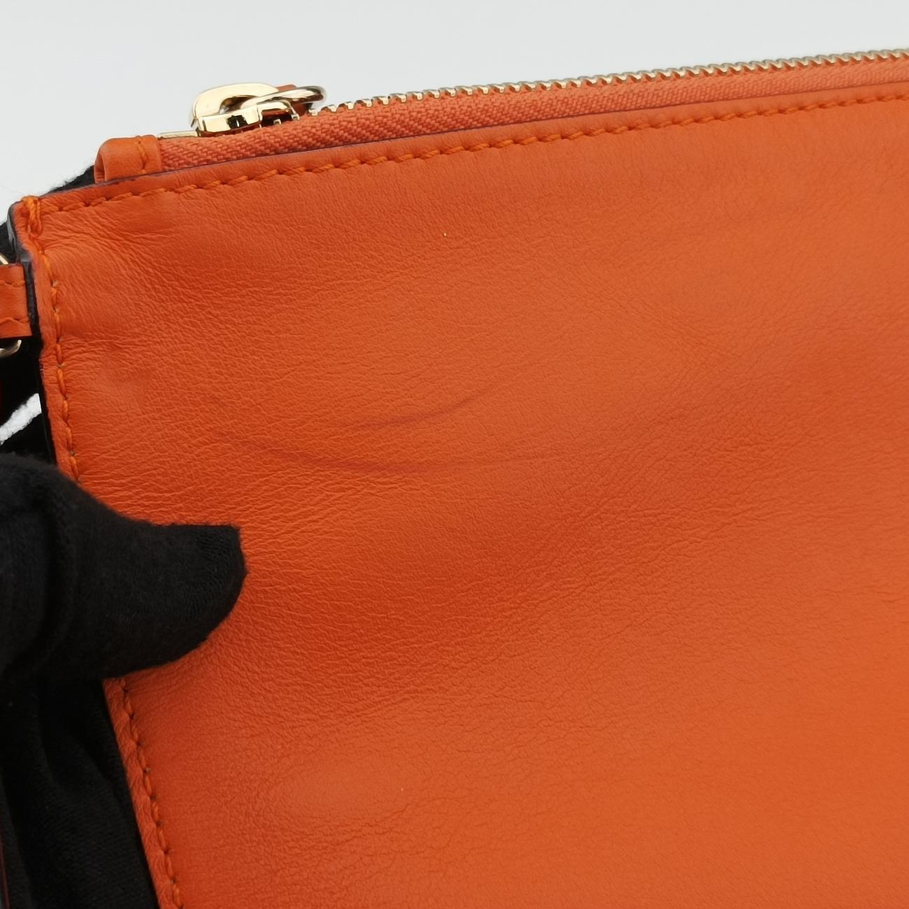 Diorissimo Orange Leather 09-MA-0172ディオリッシモ オレンジ レザー 09-MA-0172