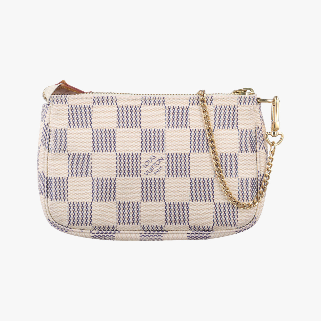 Mini Pochette Accessoires Azur Damier Canvas N58010 FL0037ミニポシェットアクセソワール アズール ダミエキャンバス N58010 FL0037