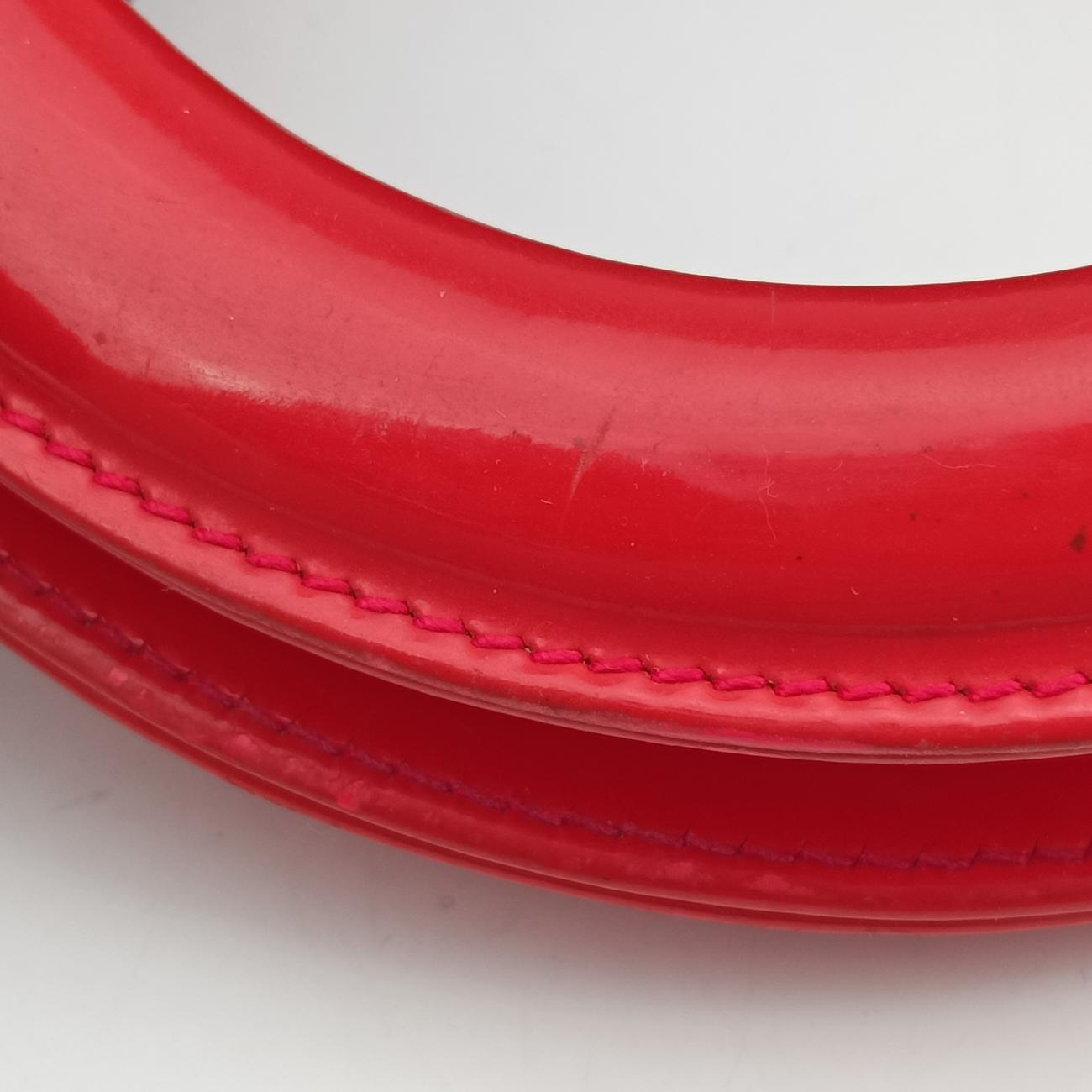 Lady Dior Red patent 13-BO-1122レディディオール レッド パテント 13-BO-1122