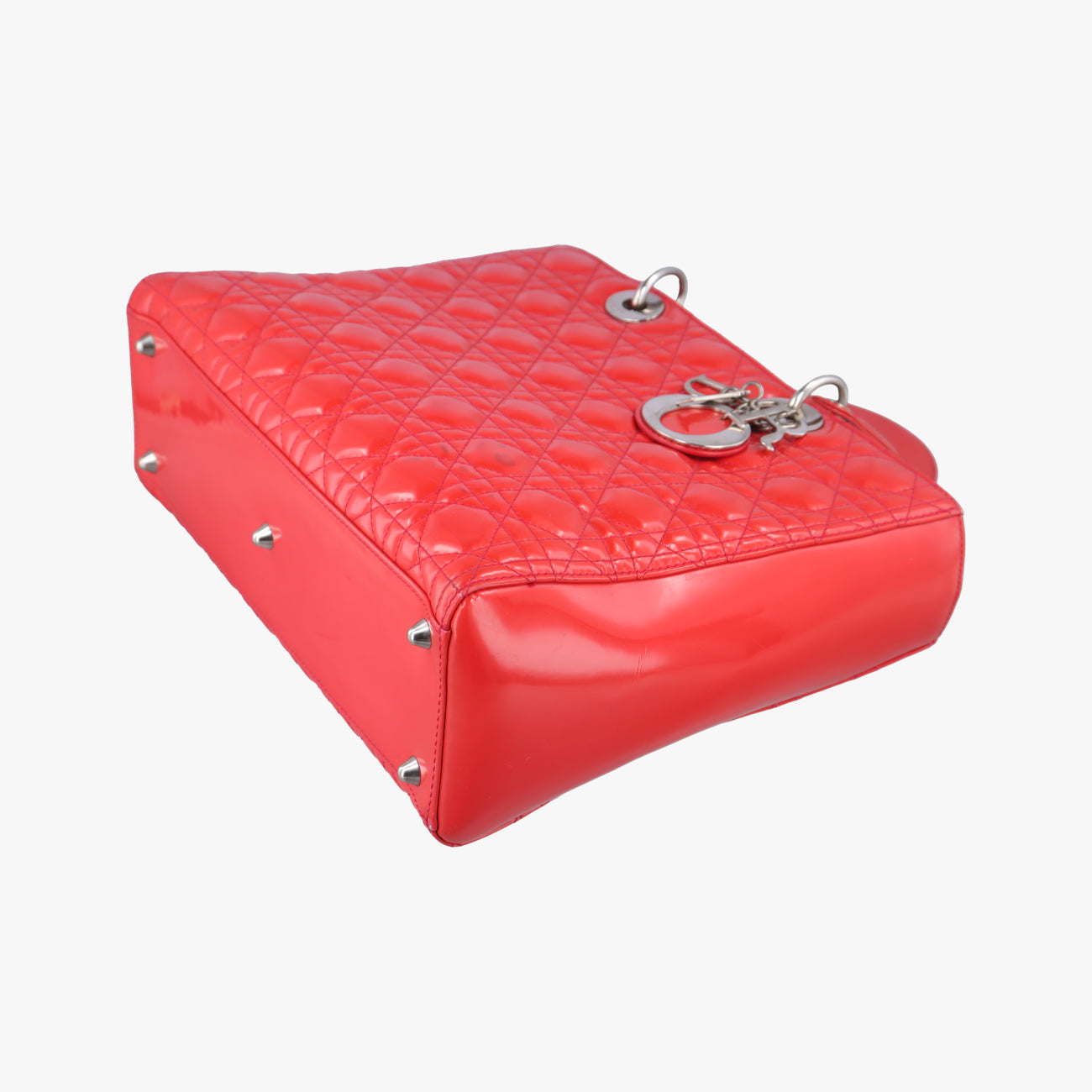 Lady Dior Red patent 13-BO-1122レディディオール レッド パテント 13-BO-1122