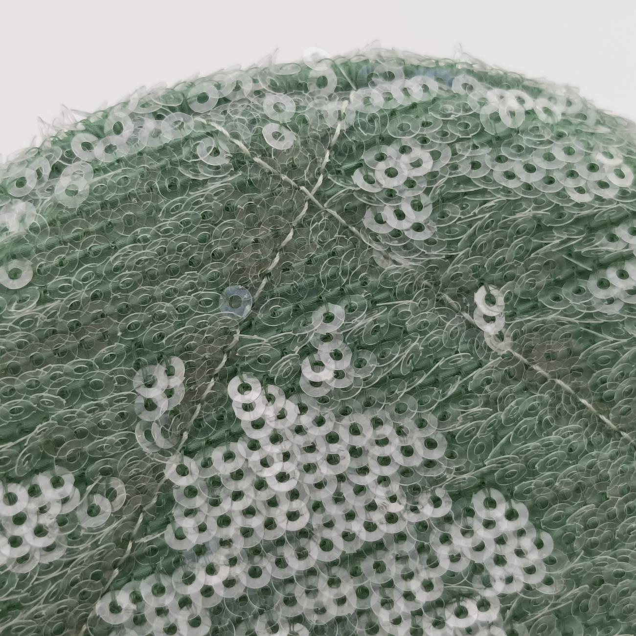 CHANEL 19 Round Green Sequins×Leather AP0945 30745163シャネル19ラウンド グリーン スパンコール×レザー AP0945 30745163