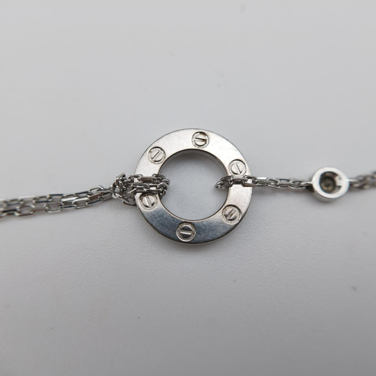 Love Circle DIAMONDS Silver AU750 B6038100 TL9917ラブサークル ダイヤモンド シルバー AU750 B6038100 TL9917