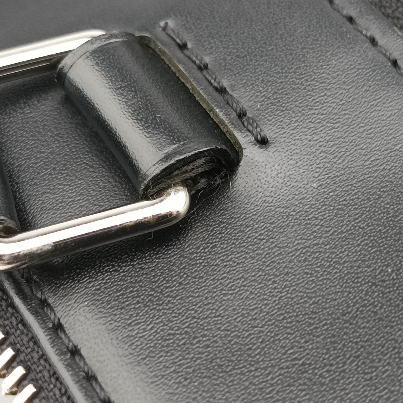 Porte-Documents Jour NM Noir Damier Graphite N48260 ICチップポルトドキュマンジュール PDJ NM ノワール ダミエ グラフィット N48260 ICチップ