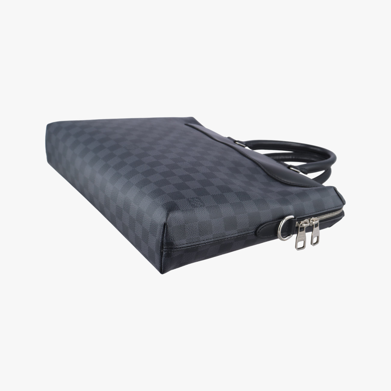 Porte-Documents Jour NM Noir Damier Graphite N48260 ICチップポルトドキュマンジュール PDJ NM ノワール ダミエ グラフィット N48260 ICチップ