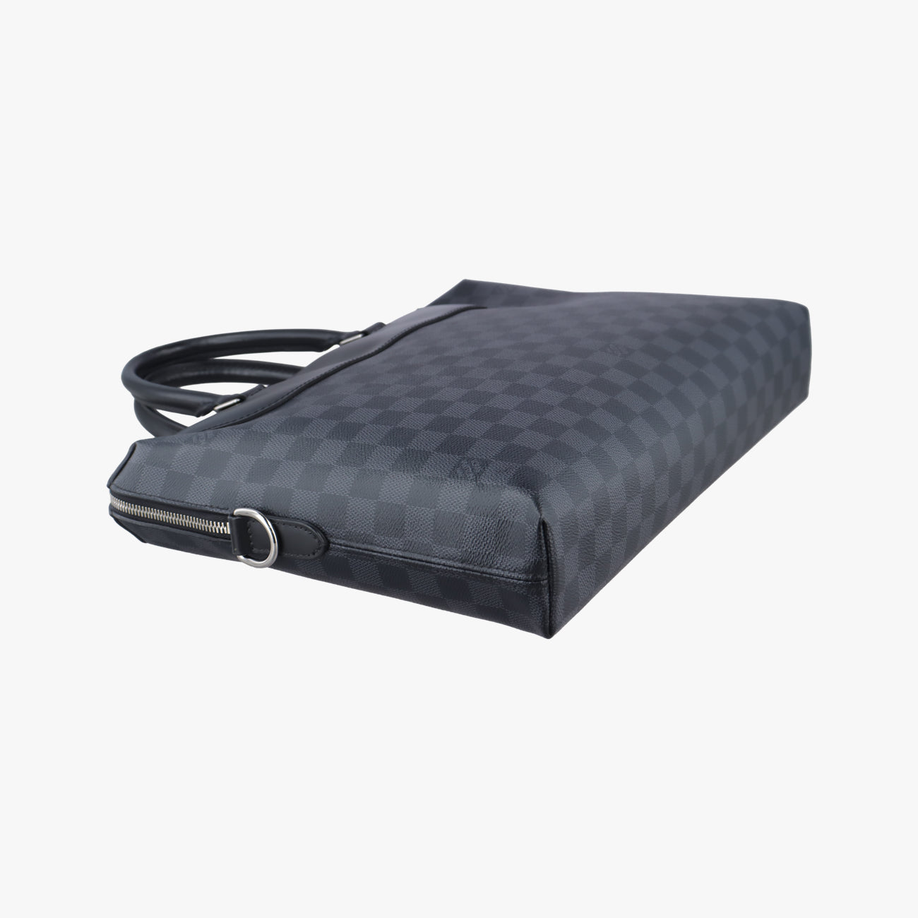 Porte-Documents Jour NM Noir Damier Graphite N48260 ICチップポルトドキュマンジュール PDJ NM ノワール ダミエ グラフィット N48260 ICチップ