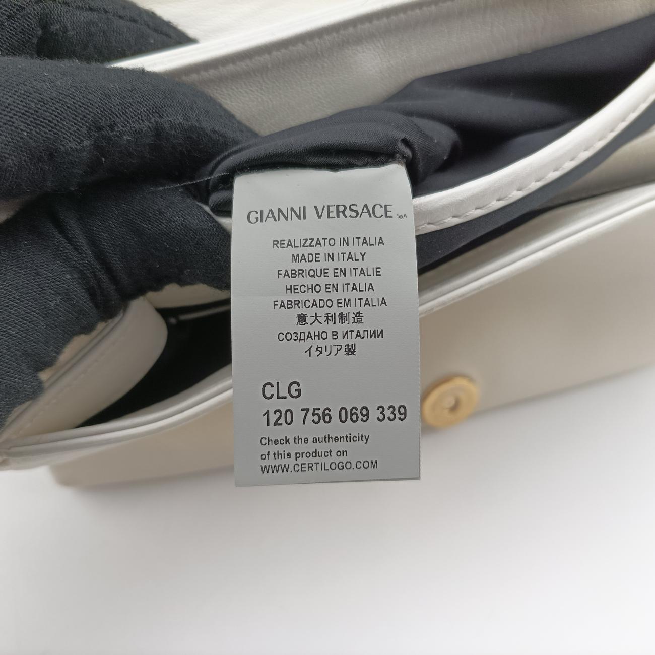 Palazzo Medusa White leather CLG 120 756 069 339パラッツォ メドゥーサ ホワイト レザー CLG 120 756 069 339