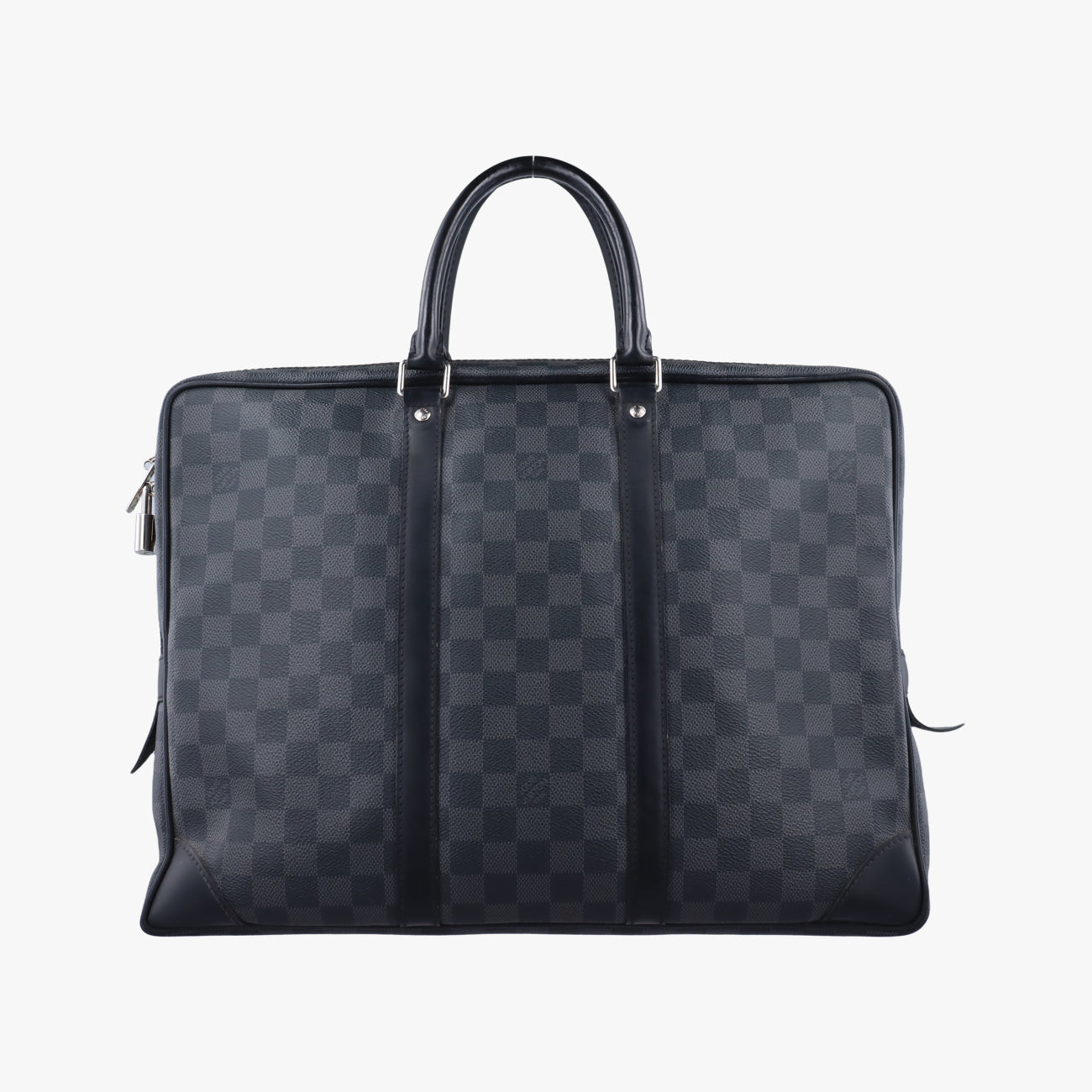 Porte Documents Voyage Noir Damier Graphite N41125 TR4182ポルト ドキュマン ヴォワヤージュ ノワール ダミエグラフィット N41125 TR4182
