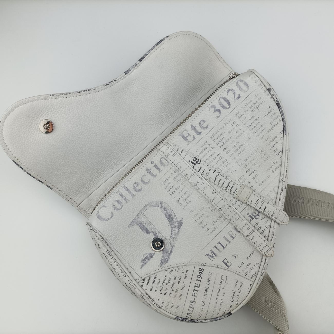 Saddle White Leather 06-BO-1119サドル ホワイト レザー 06-BO-1119