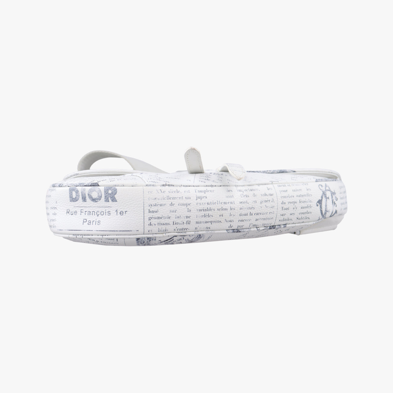 Saddle White Leather 06-BO-1119サドル ホワイト レザー 06-BO-1119