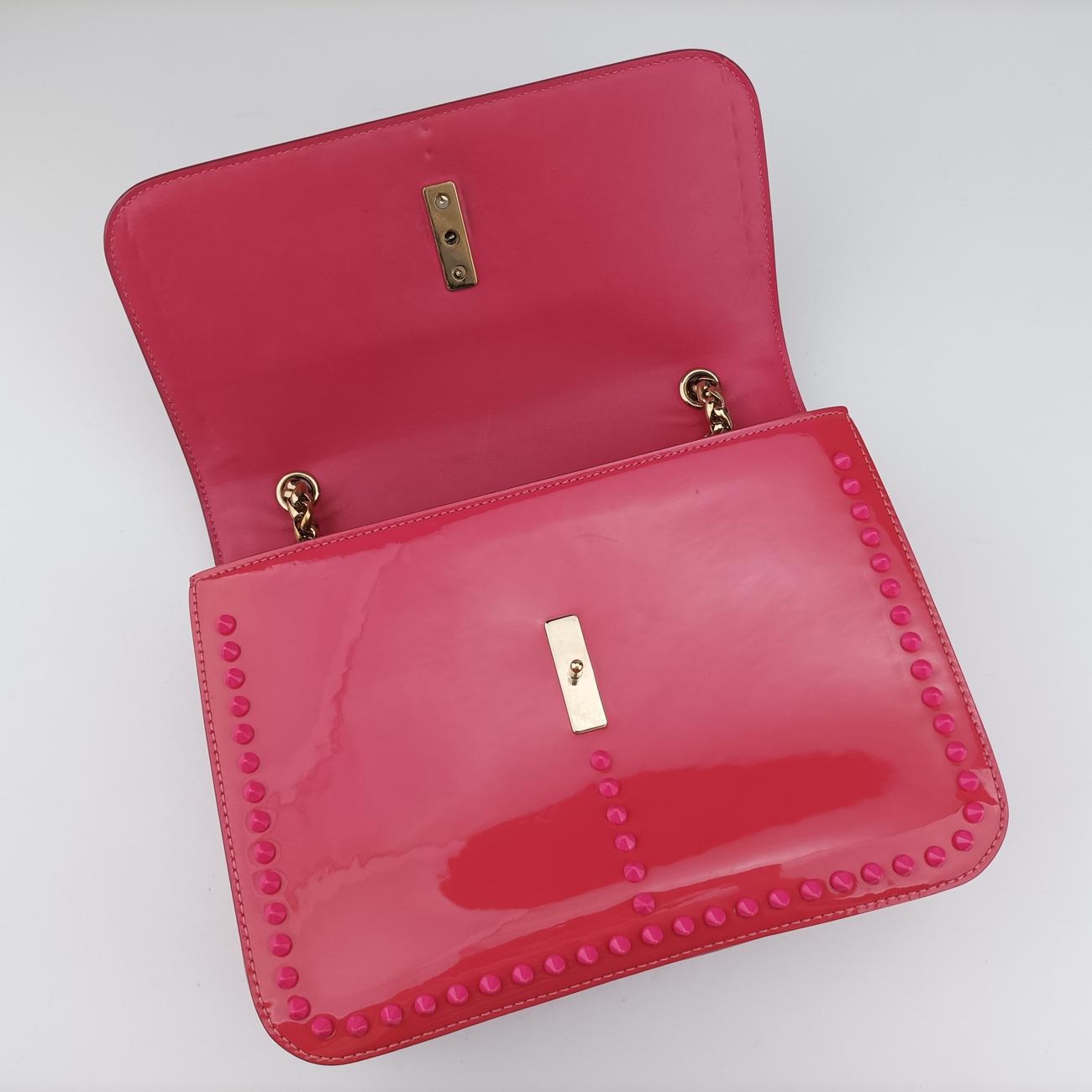 Rockstud Sweet Charity Red PVC coated canvas × Patent Leather スウィートチャリティ レッド PVCコーティングキャンバス×パテント