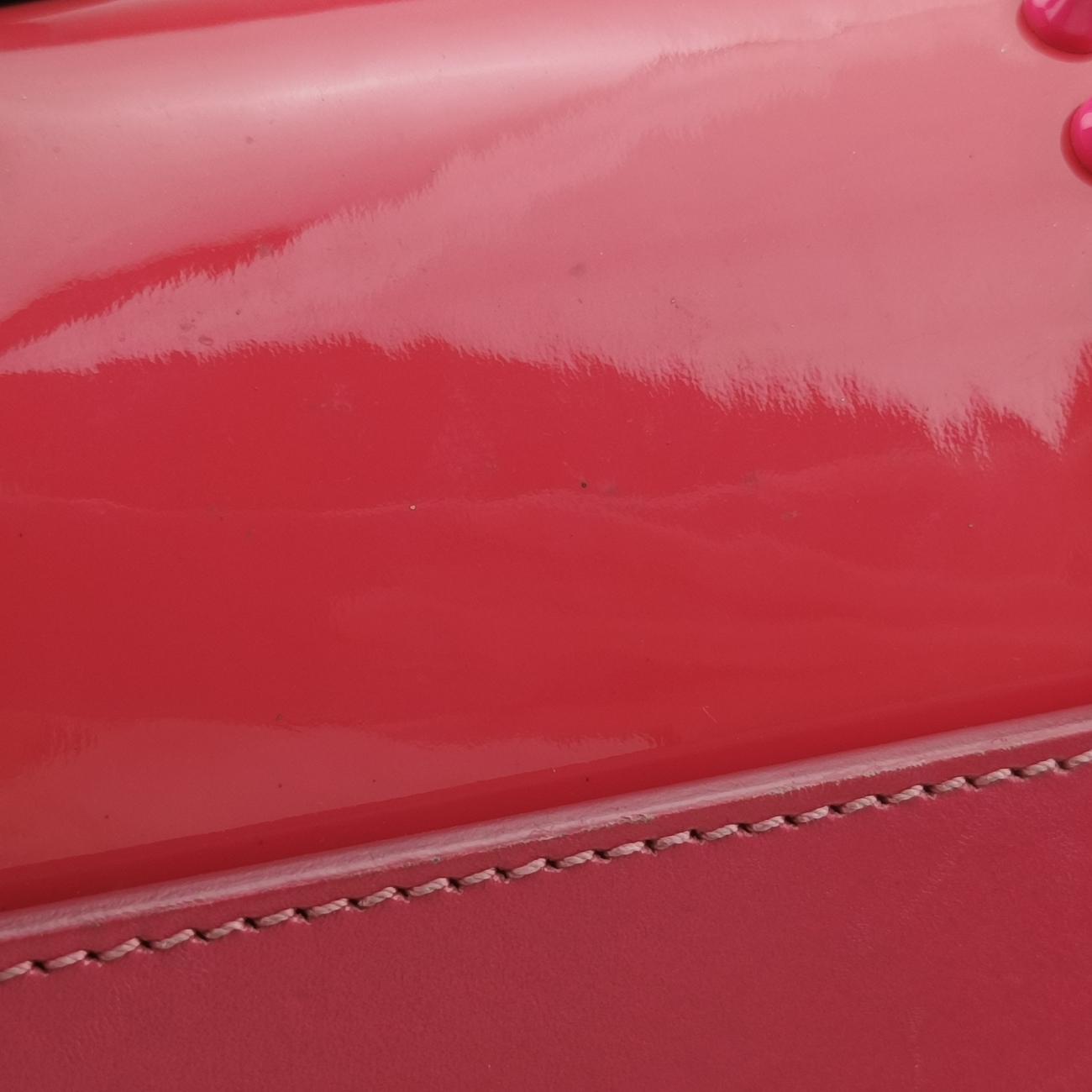 Rockstud Sweet Charity Red PVC coated canvas × Patent Leather スウィートチャリティ レッド PVCコーティングキャンバス×パテント