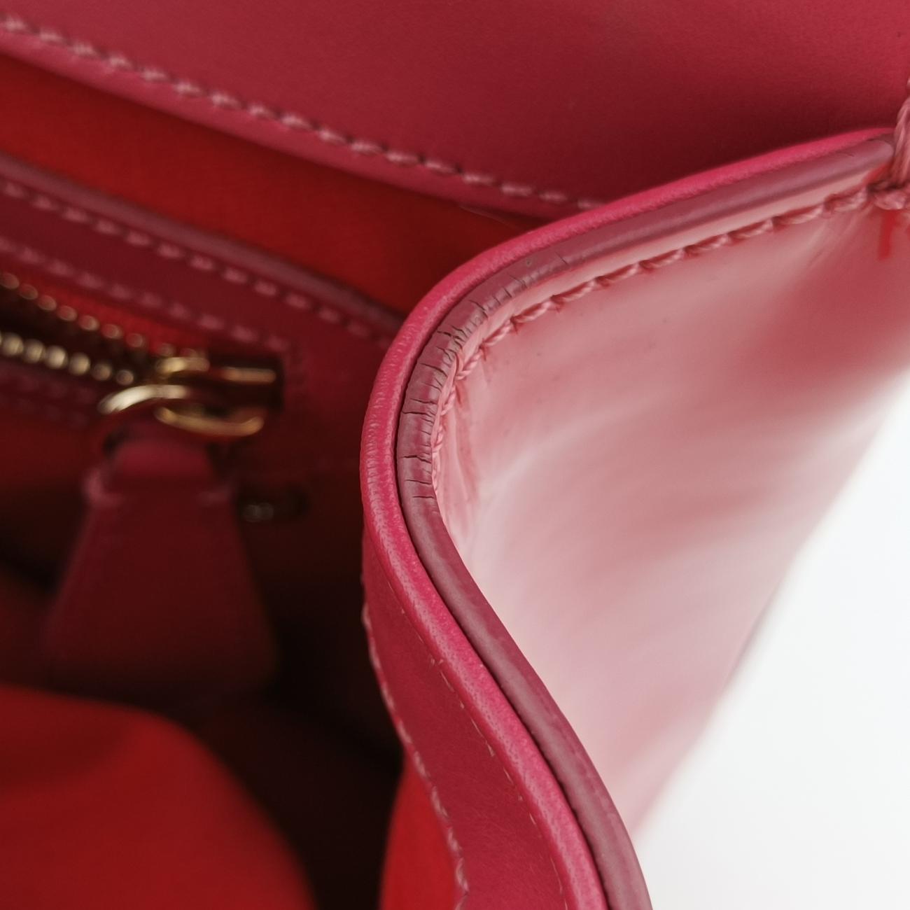 Rockstud Sweet Charity Red PVC coated canvas × Patent Leather スウィートチャリティ レッド PVCコーティングキャンバス×パテント