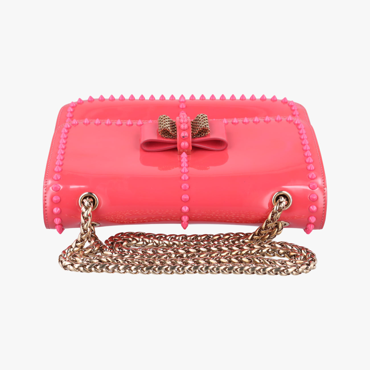 Rockstud Sweet Charity Red PVC coated canvas × Patent Leather スウィートチャリティ レッド PVCコーティングキャンバス×パテント