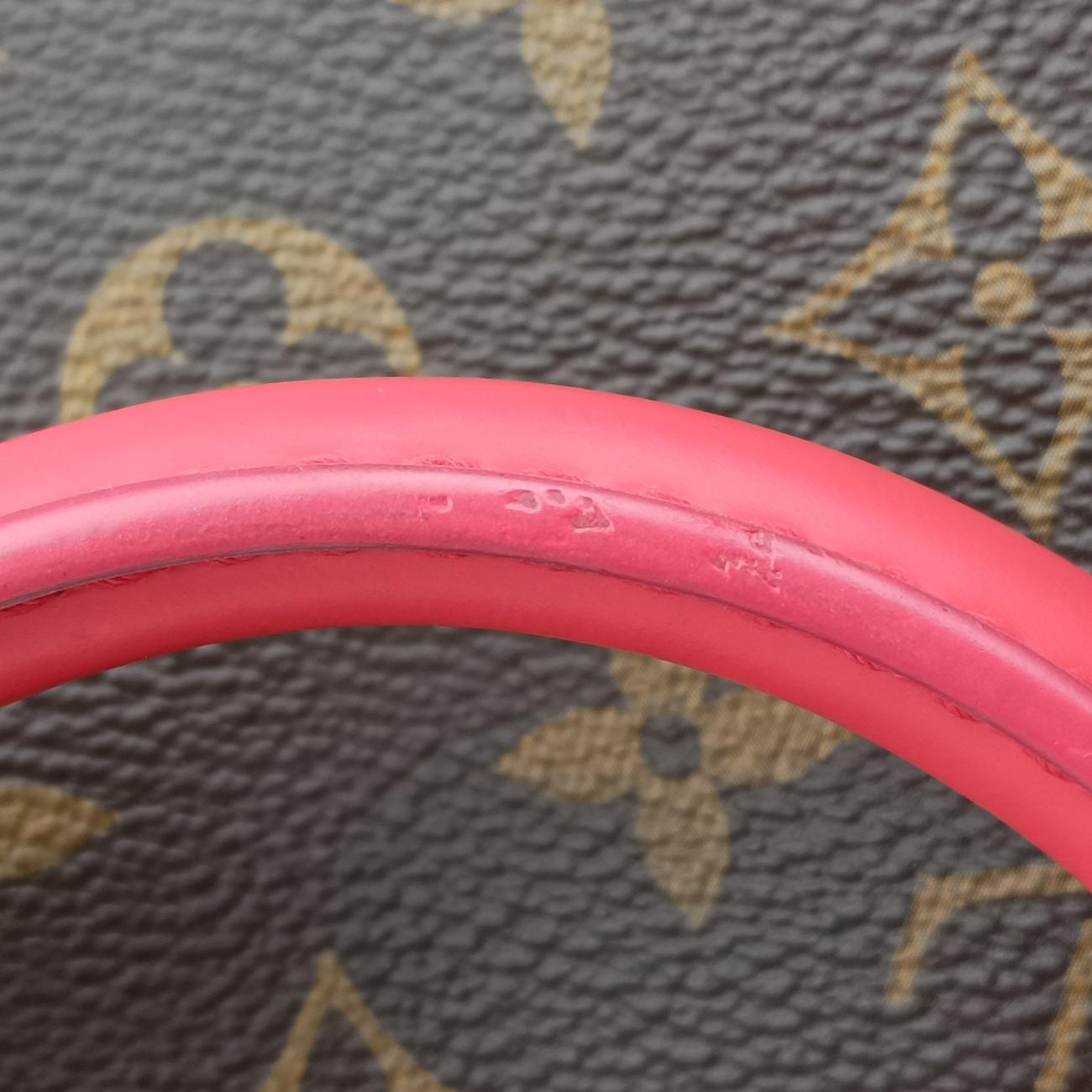 SPEEDY30 brown×Flamingo Monogram Totem M41665 DU2175スピーディ30 モノグラム/ブラウン系×フラミンゴ モノグラム トーテム M41665 DU2175