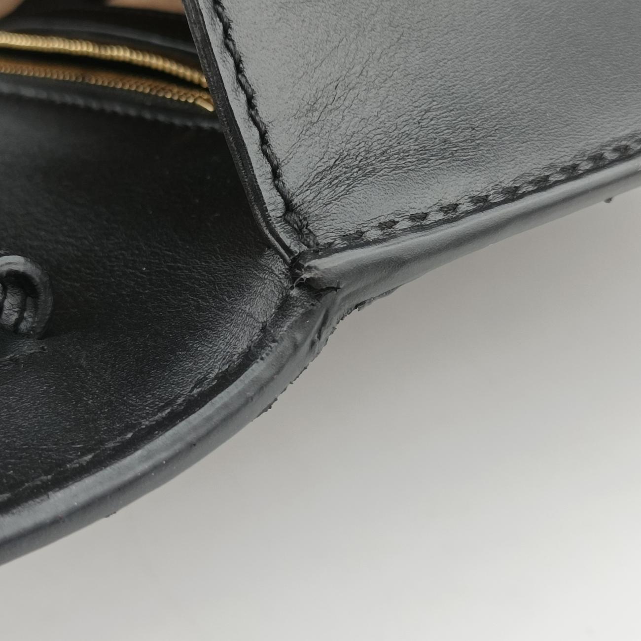 Sylvie Black×Red×Green Leather 431665 B023380802シルヴィ ブラック×レッド×グリーン レザー 431665 B023380802