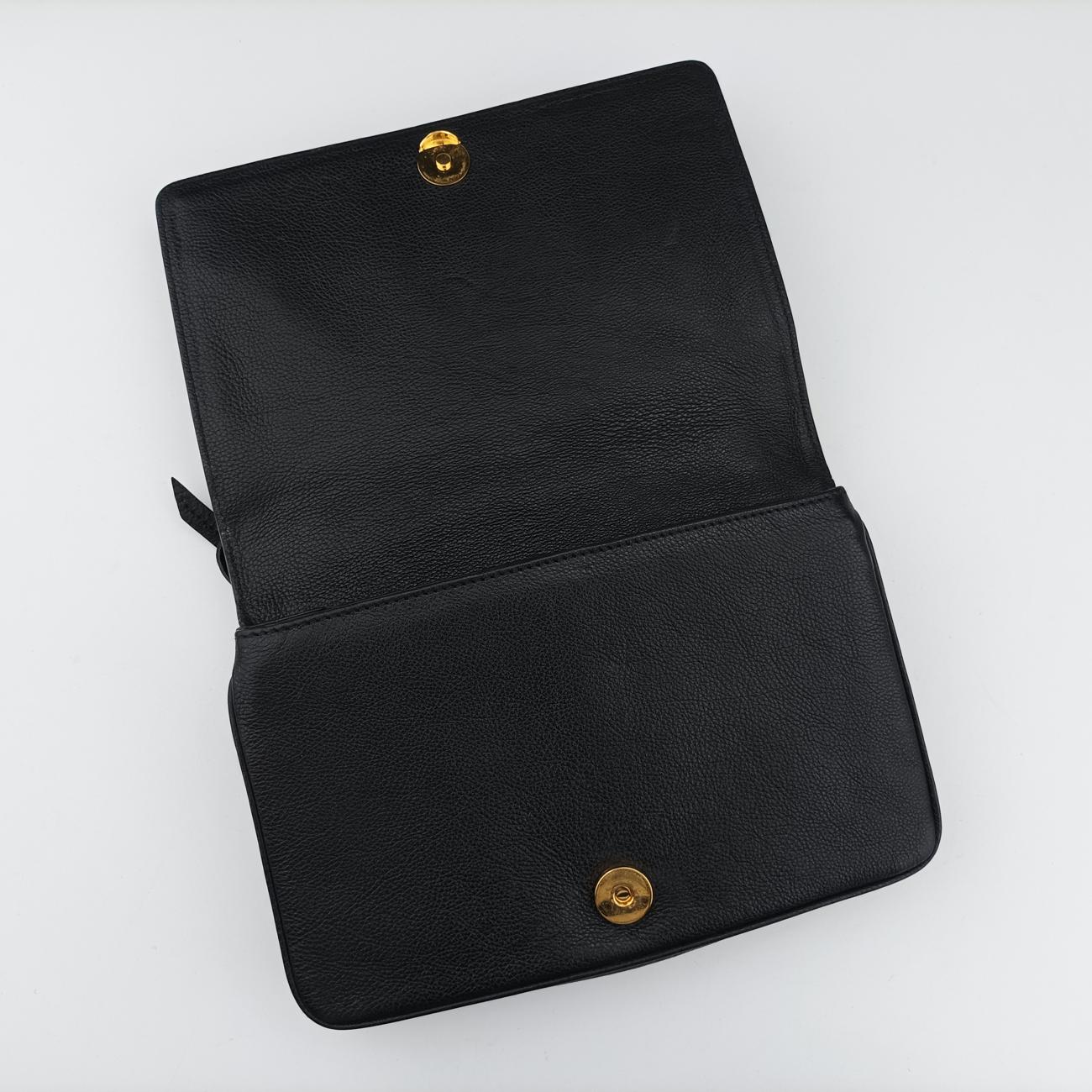 Robot Flap Black×Multicolour Leather 1BD055 117 Gロボットフラップ ブラック×マルチカラー レザー 1BD055 117 G