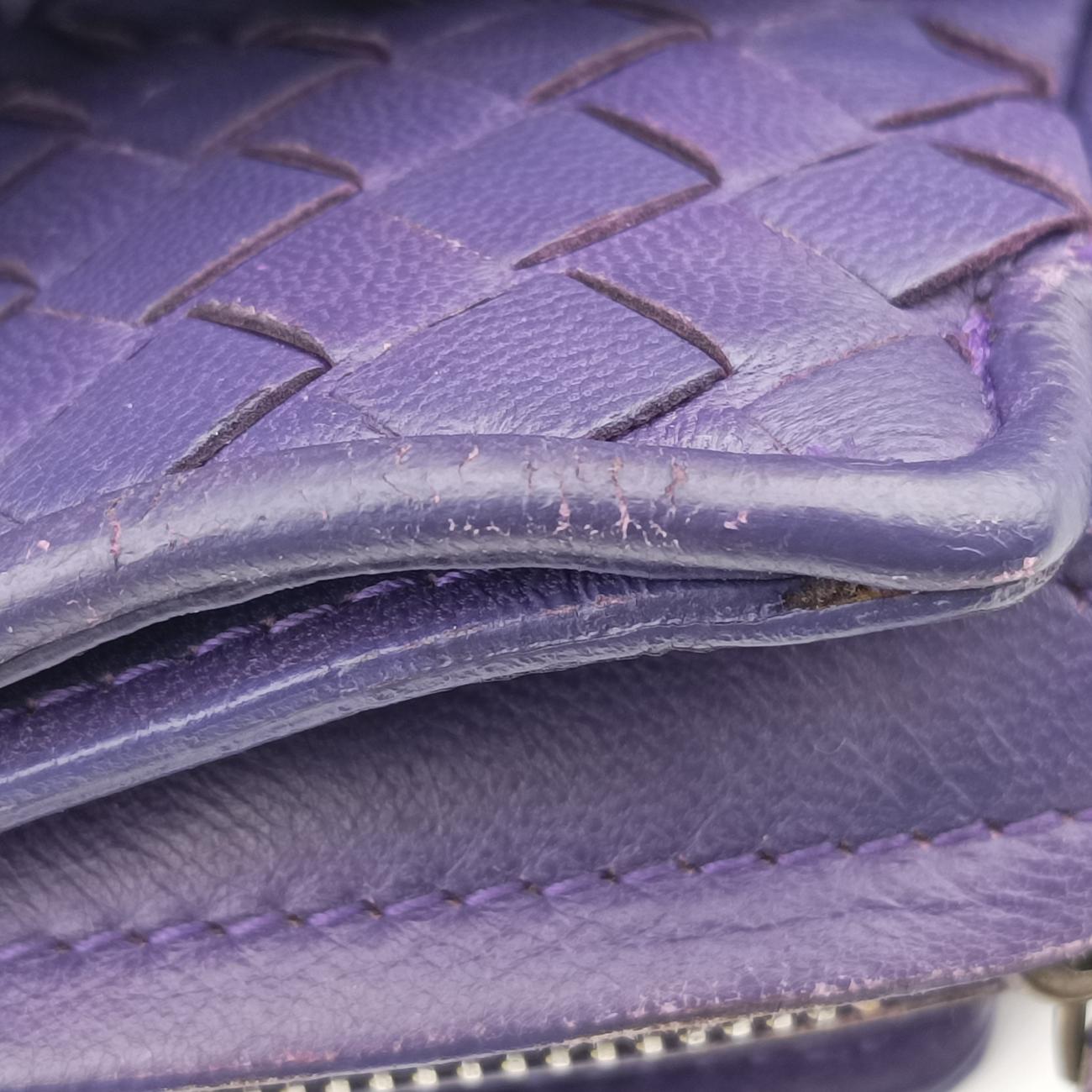 Intrecciato Purple lambskin 192661 V00A2 5101 EPEV 2009 4186 Aイントレチャート パープル ラムスキン 192661 V00A2 5101 EPEV 2009 4186 A