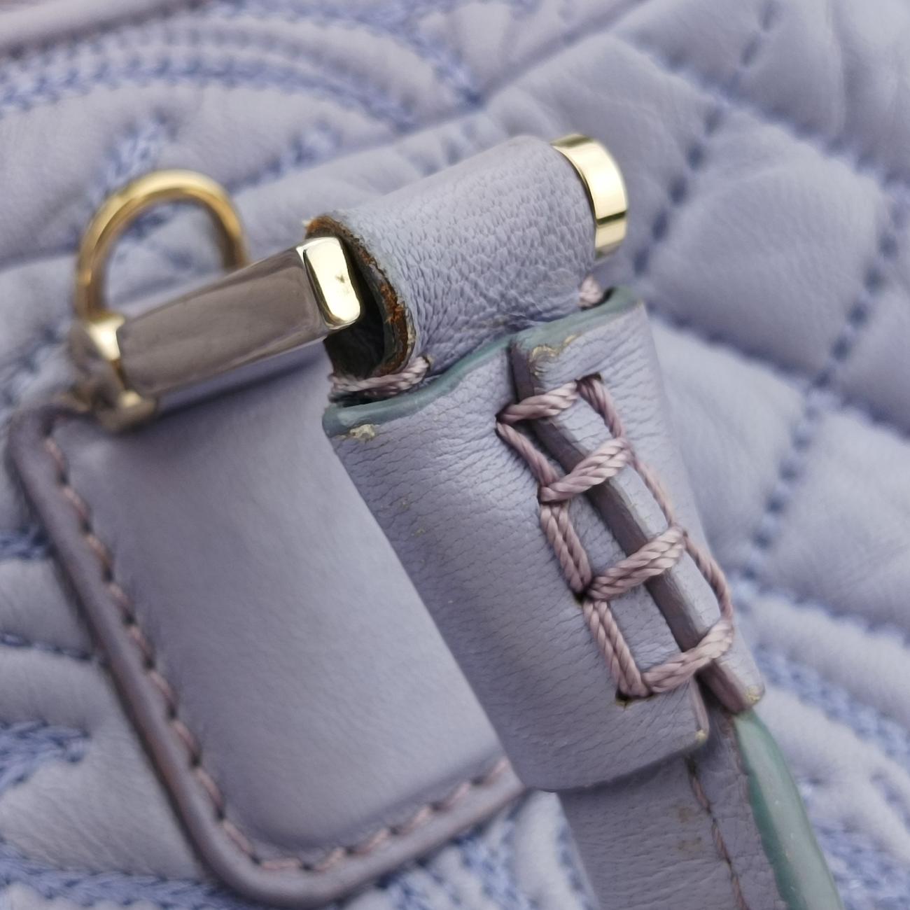 Medusa Demetra Vanitas Satchel Purple Leather メデューサ デメテル バニティ サッチェル パープル レザー