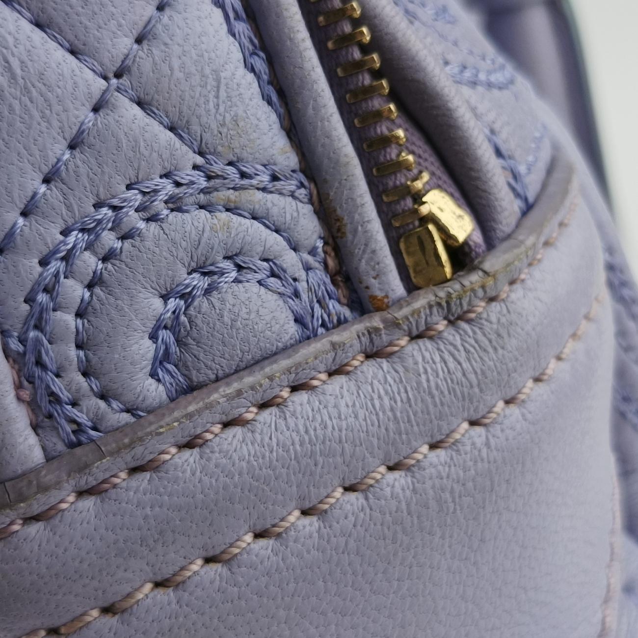 Medusa Demetra Vanitas Satchel Purple Leather メデューサ デメテル バニティ サッチェル パープル レザー