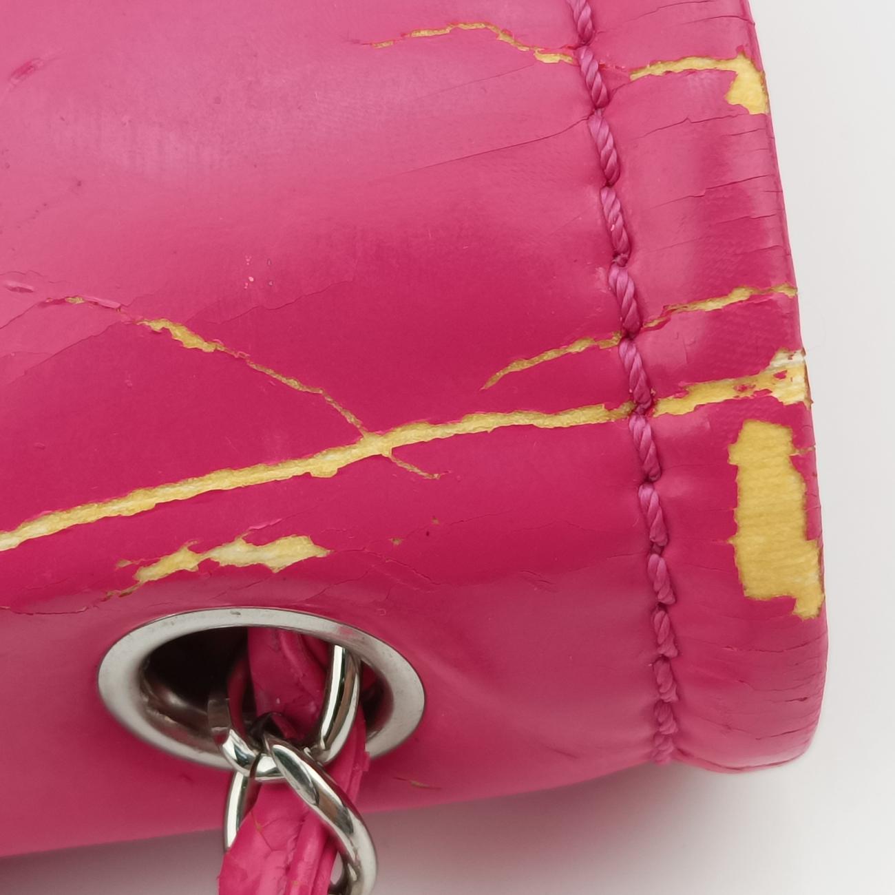 Cocomark Chain Rose Patent A49864 14175929ココマーク チェーン ローズ レッド パテント A49864 14175929