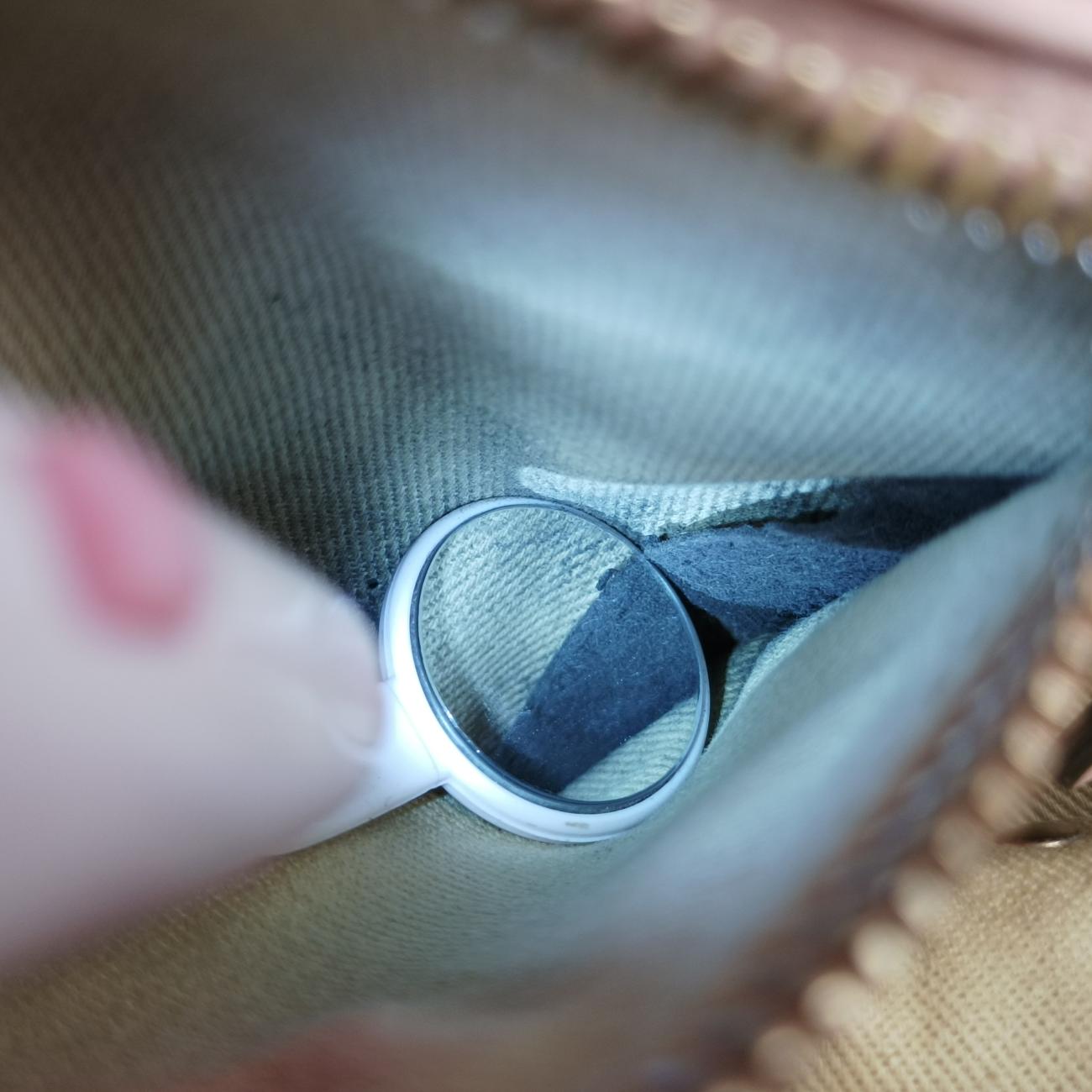 Rockstud Pink Leather Lot number unknownロックスタッズ ピンク レザー 製番不明