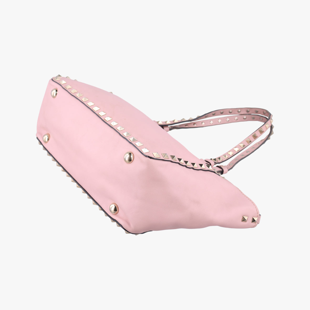 Rockstud Pink Leather Lot number unknownロックスタッズ ピンク レザー 製番不明