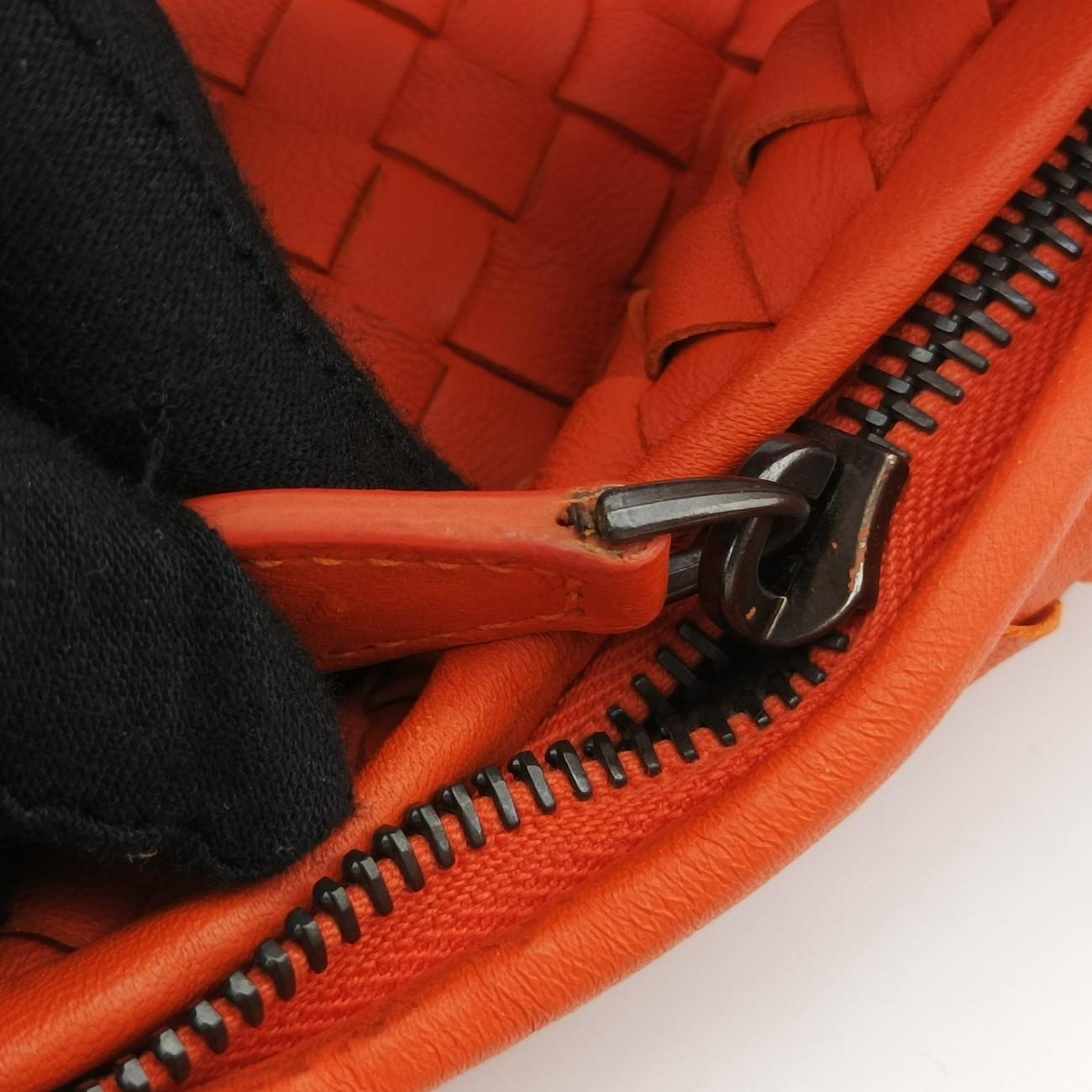 Intrecciato Orange lambskin B02629604Xイントレチャート オレンジ ラムスキン B02629604X