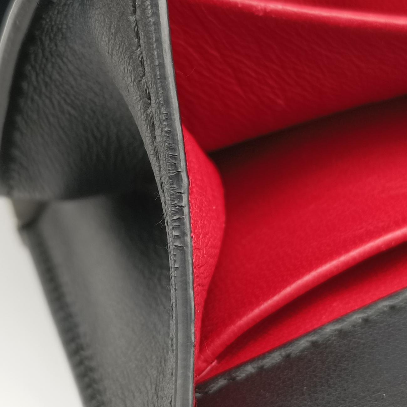 Cahier Black Leather 1BH018 25カイエ ブラック レザー 1BH018 25