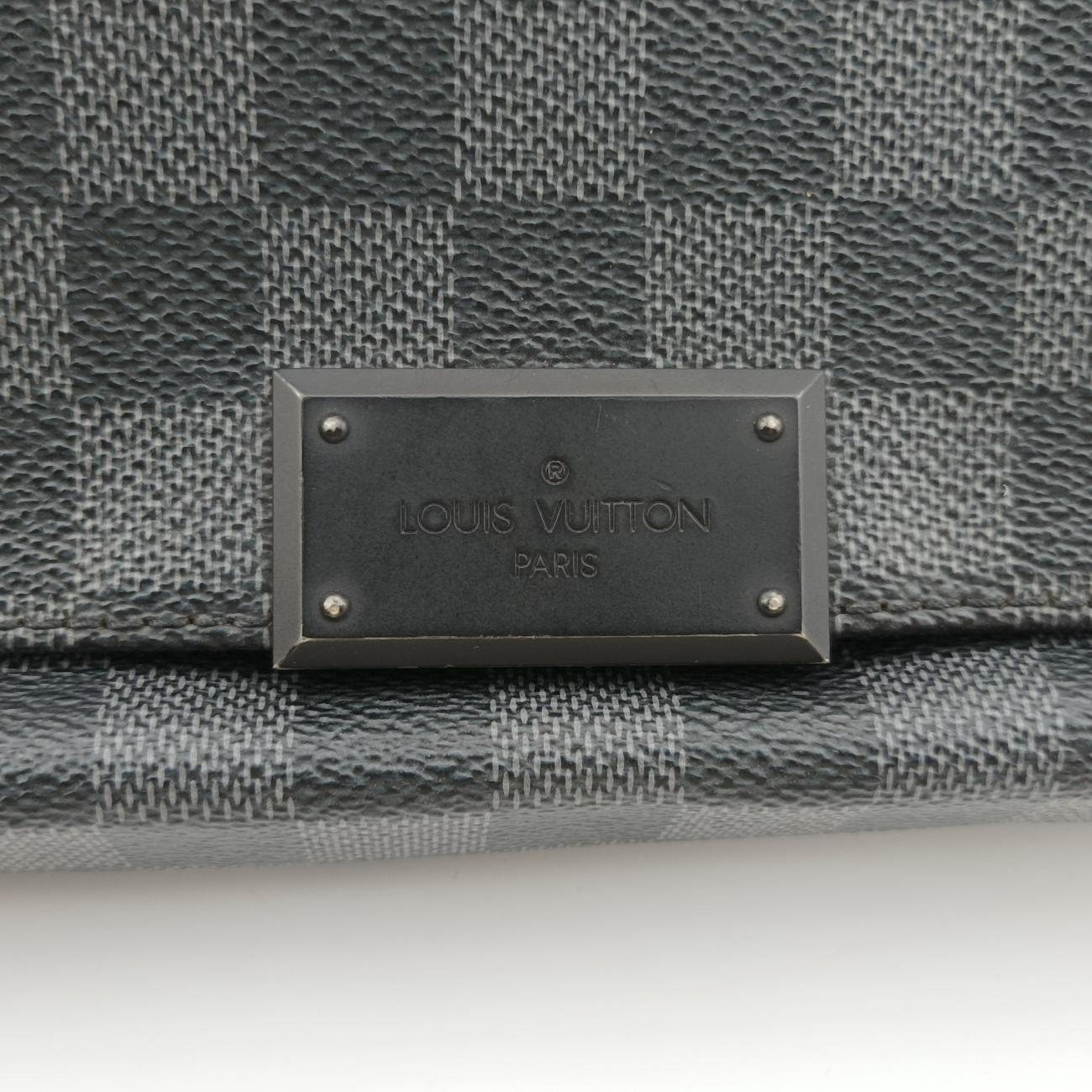 DANIEL MM Noir Damier GRAPHITE N58029 CA2194ダニエルMM ノワール ダミエ グラフィット N58029 CA2194