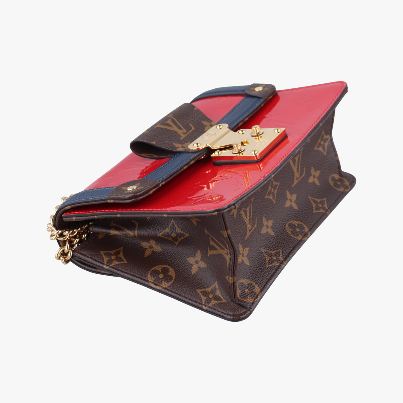 WYNWOOD BROWN×SCARLET Monogram Canvas×Vernis×Epi M90517 FK4189ウィンウッド モノグラム/ブラウン系×スカーレット モノグラムキャンバス×ヴェルニxエピ M90517 FK4189