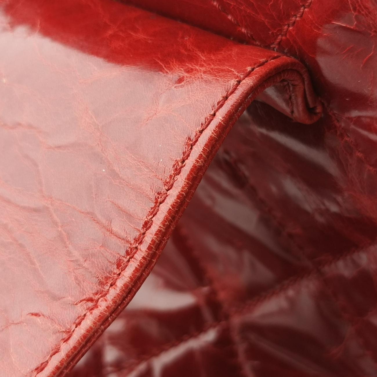 2.55 Matelasse Red Leather A66817 157219662.55 マトラッセ レッド レザー A66817 15721966